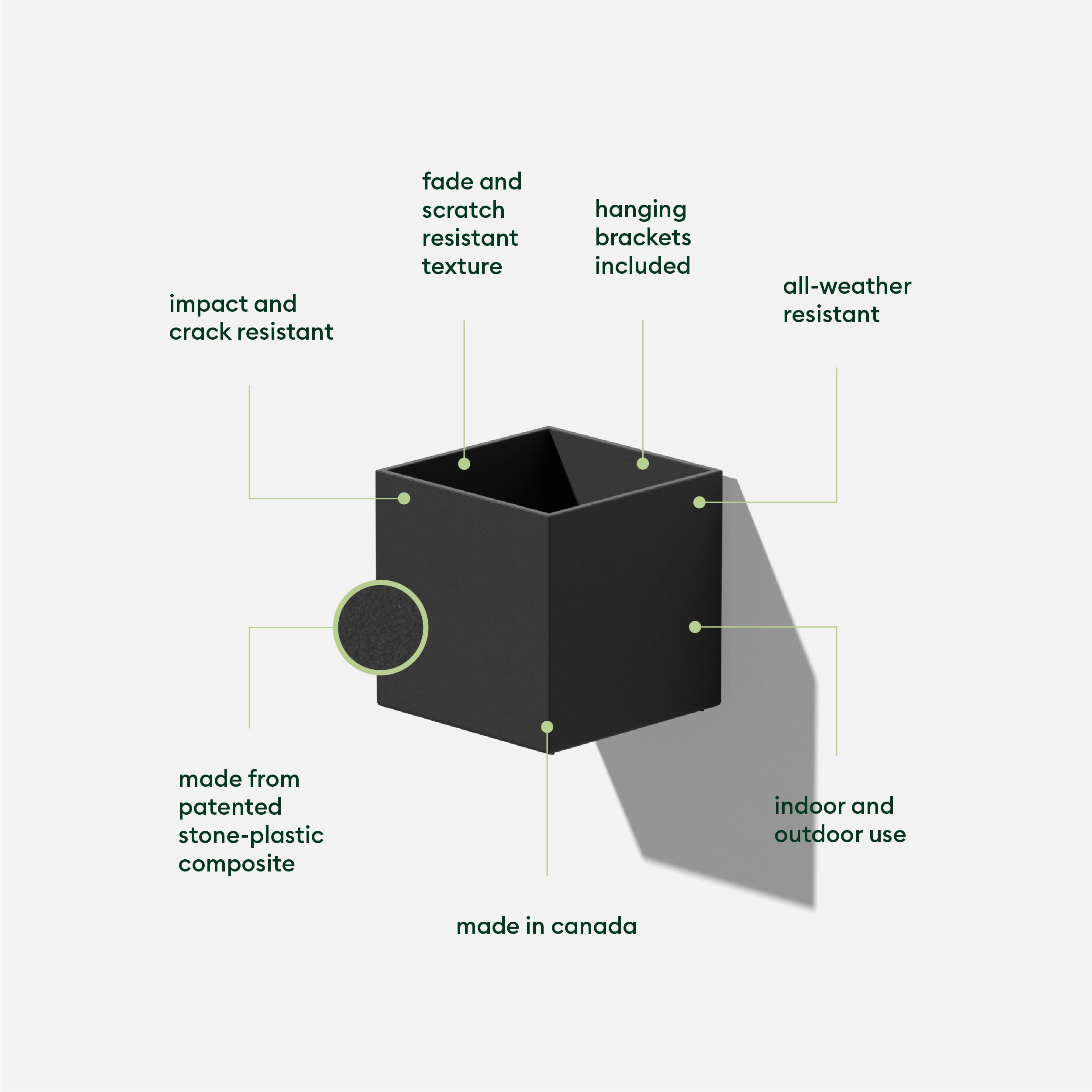 Veradek GEVCBHGB-2PK Planter-Window-Box - View #2
