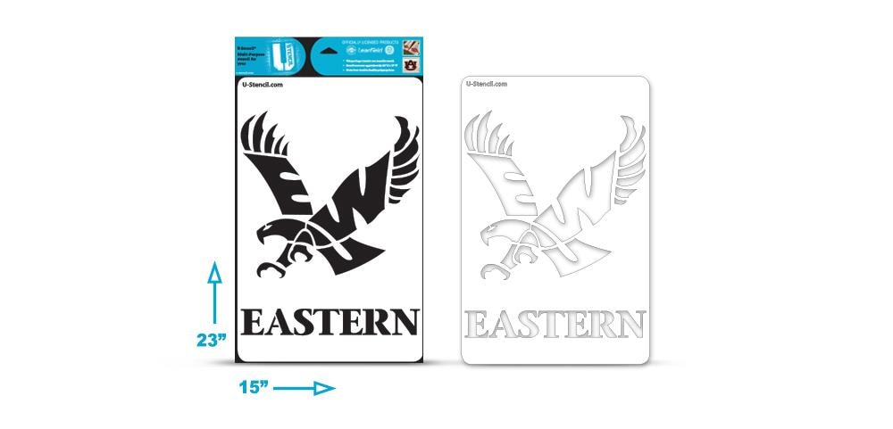 U-Stencil EWUOOS-501 Officially Licensed Multipurpose Collegiate Stencil
