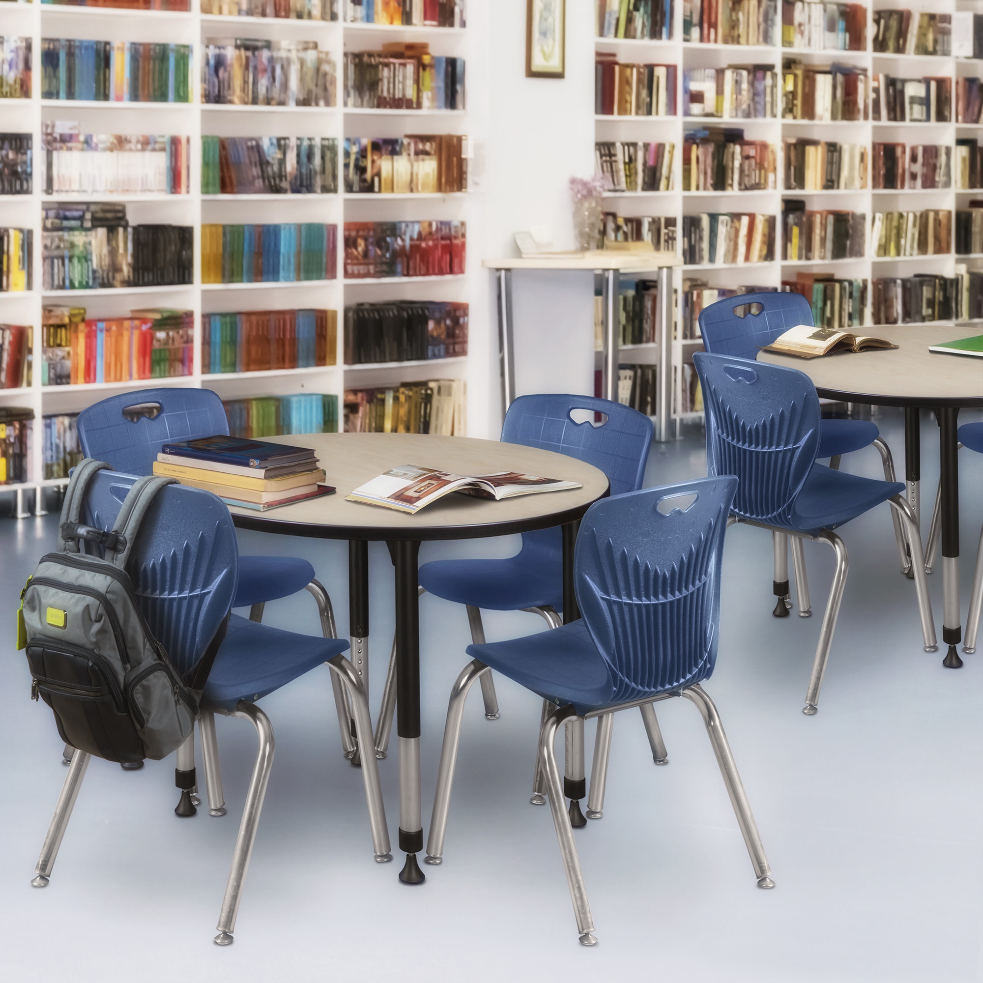 Regency TB30RNDPLAPBK Office-Tables - View #6