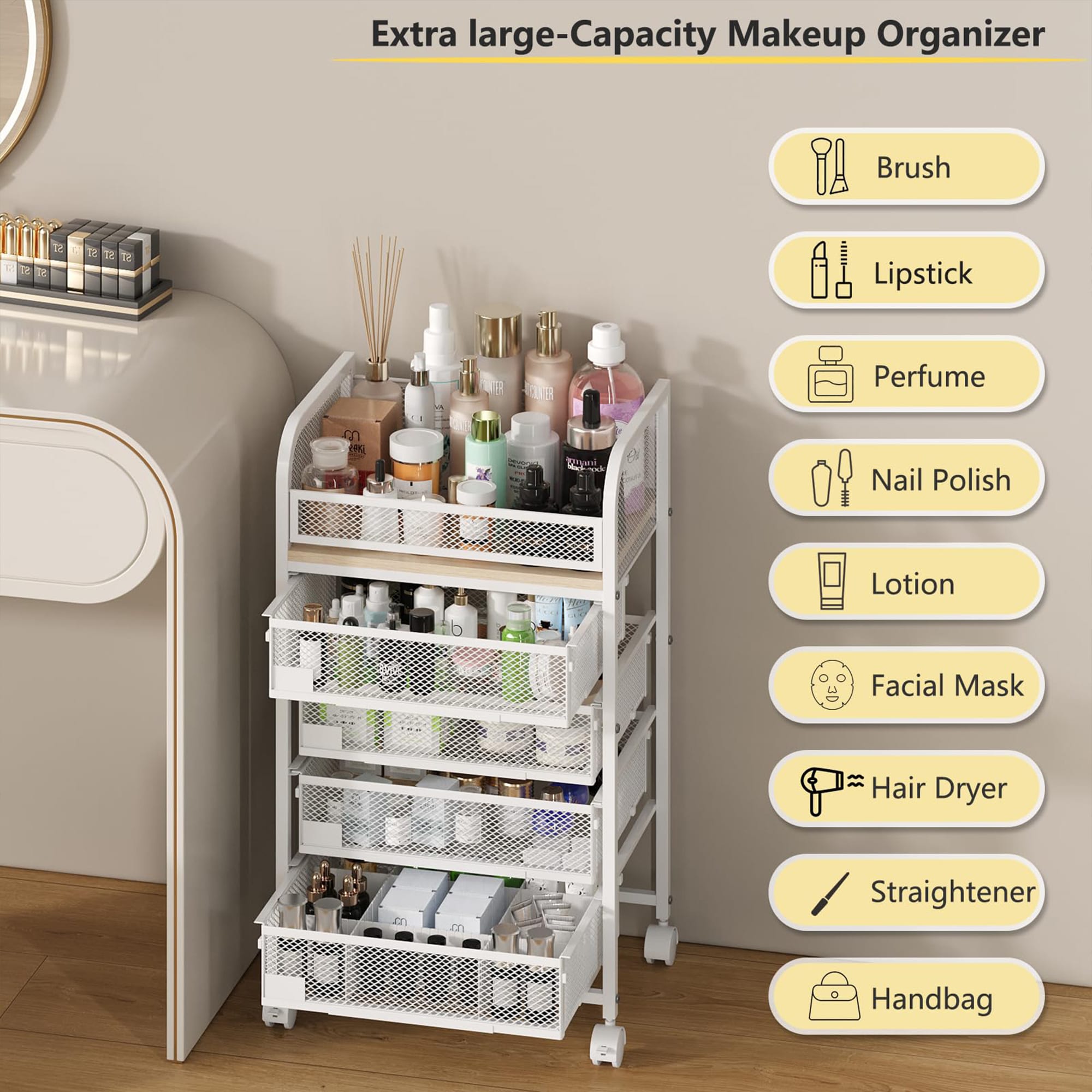 FurniFusion L-HZC-4 Vanity-Stools - View #8