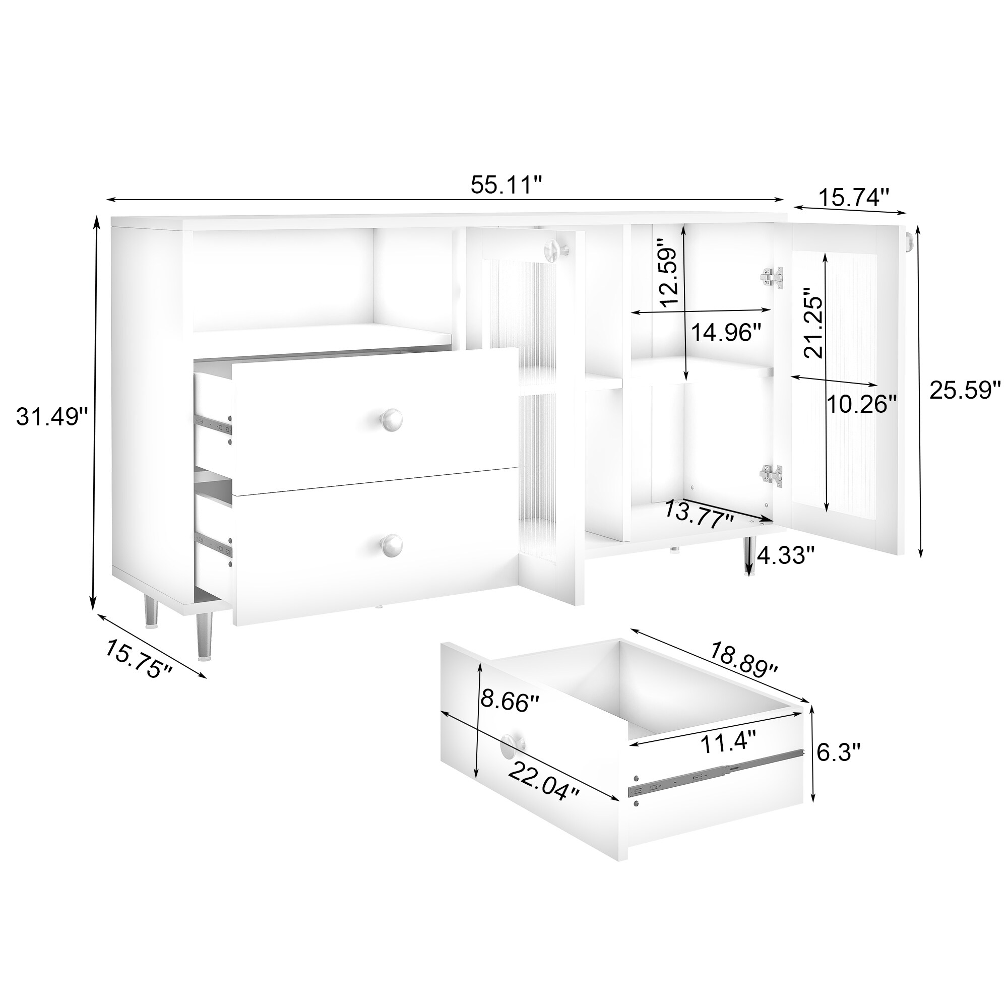 Bybafun YD2700118 Dining-Kitchen-Storarge - View #3