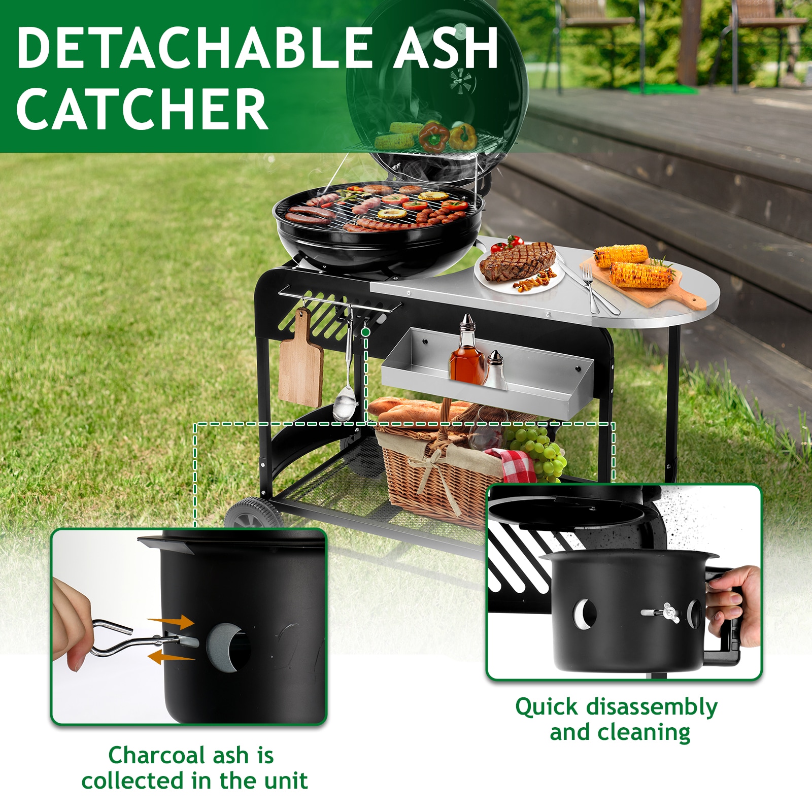 Winado LO1G57000898 Charcoal-Grills - View #9