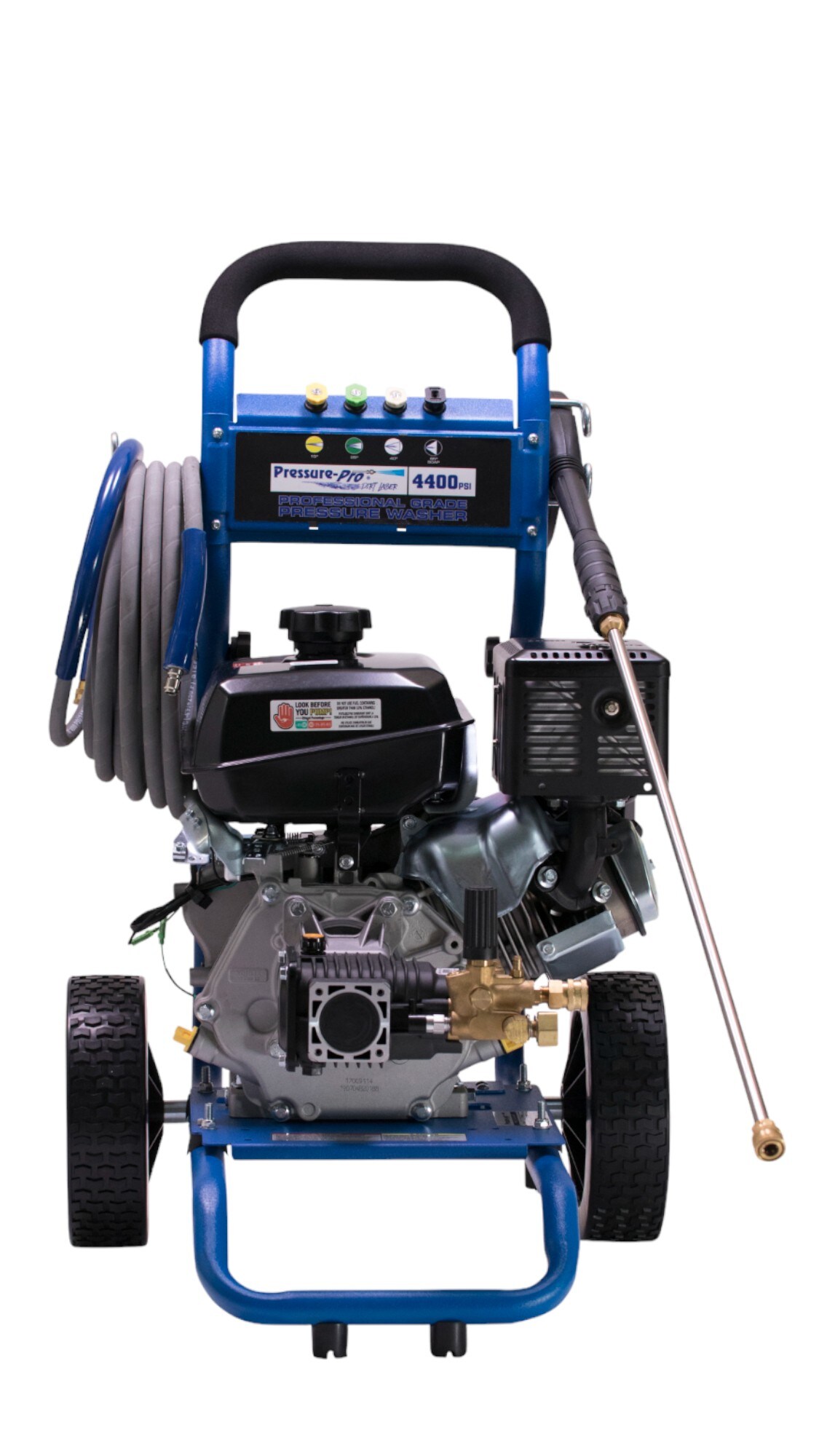 Pressure-Pro PP4440K Dirt Laser 4400-PSI 4.0-GPM Cold Water Gas Pressure washer with 4 Spray Tips