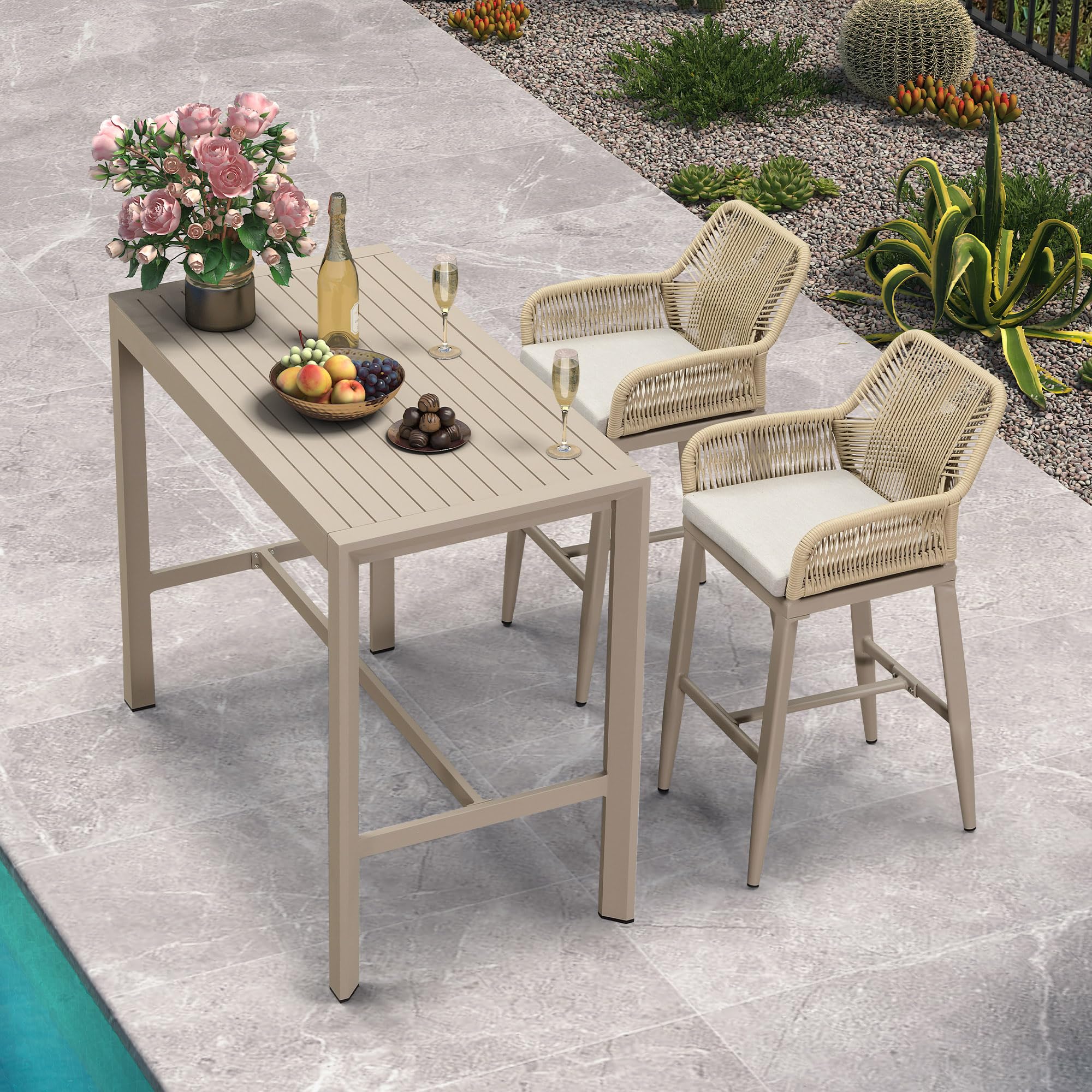 PURPLE LEAF LS04-SX-GB02-WT stools - View #7
