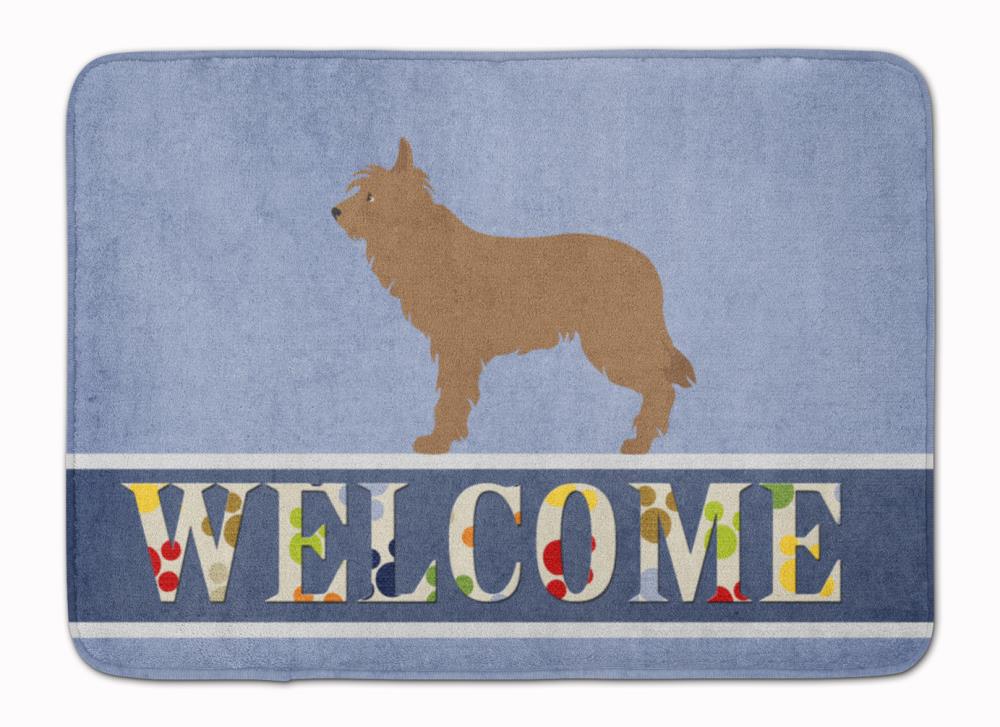 Caroline's Treasures BB8321RUG 27-in x 19-in Multiple Colors/Finishes Microfiber Memory Foam Bath Mat