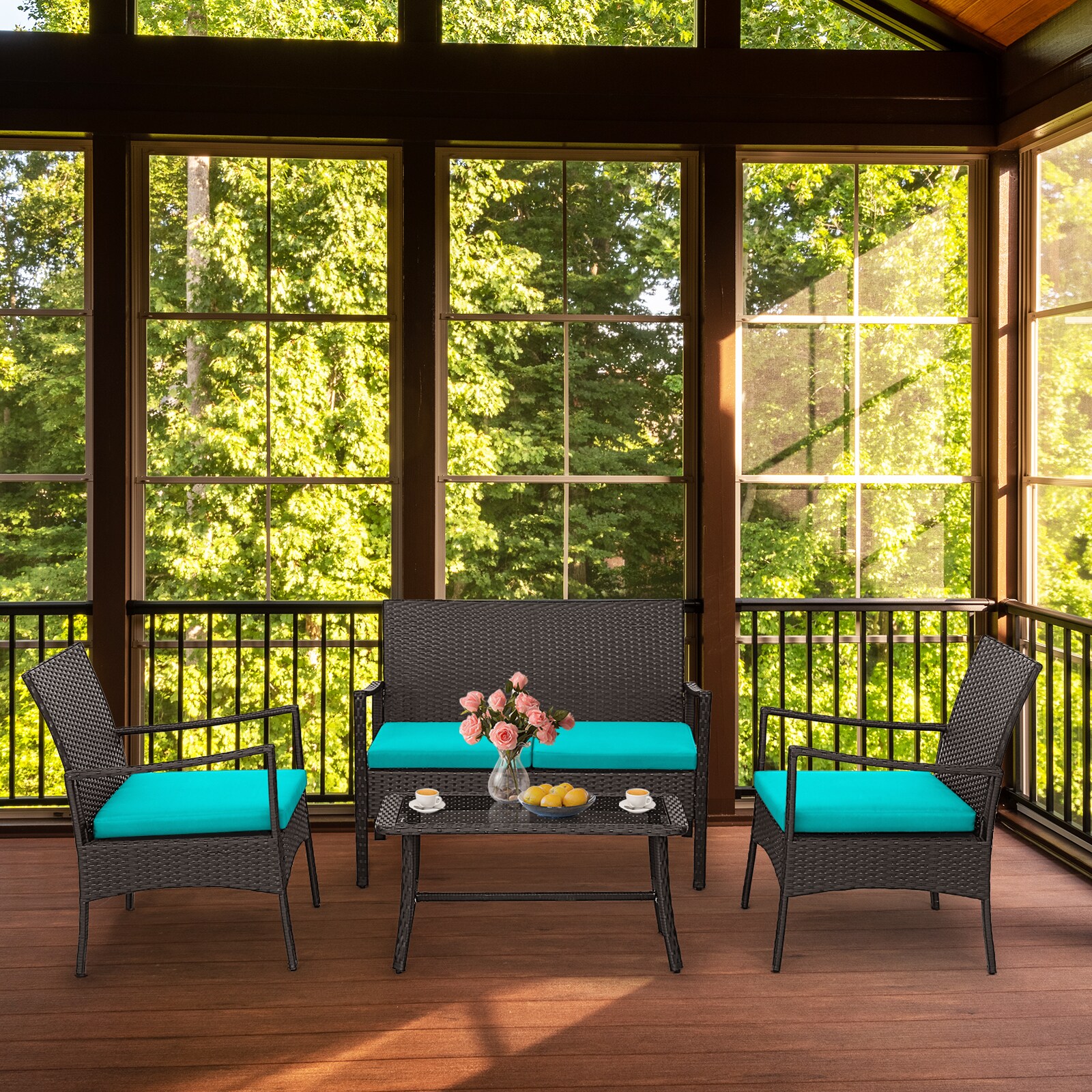 Slickblue D-CO-UT45907WH Patio-Conversation-Sets - View #4