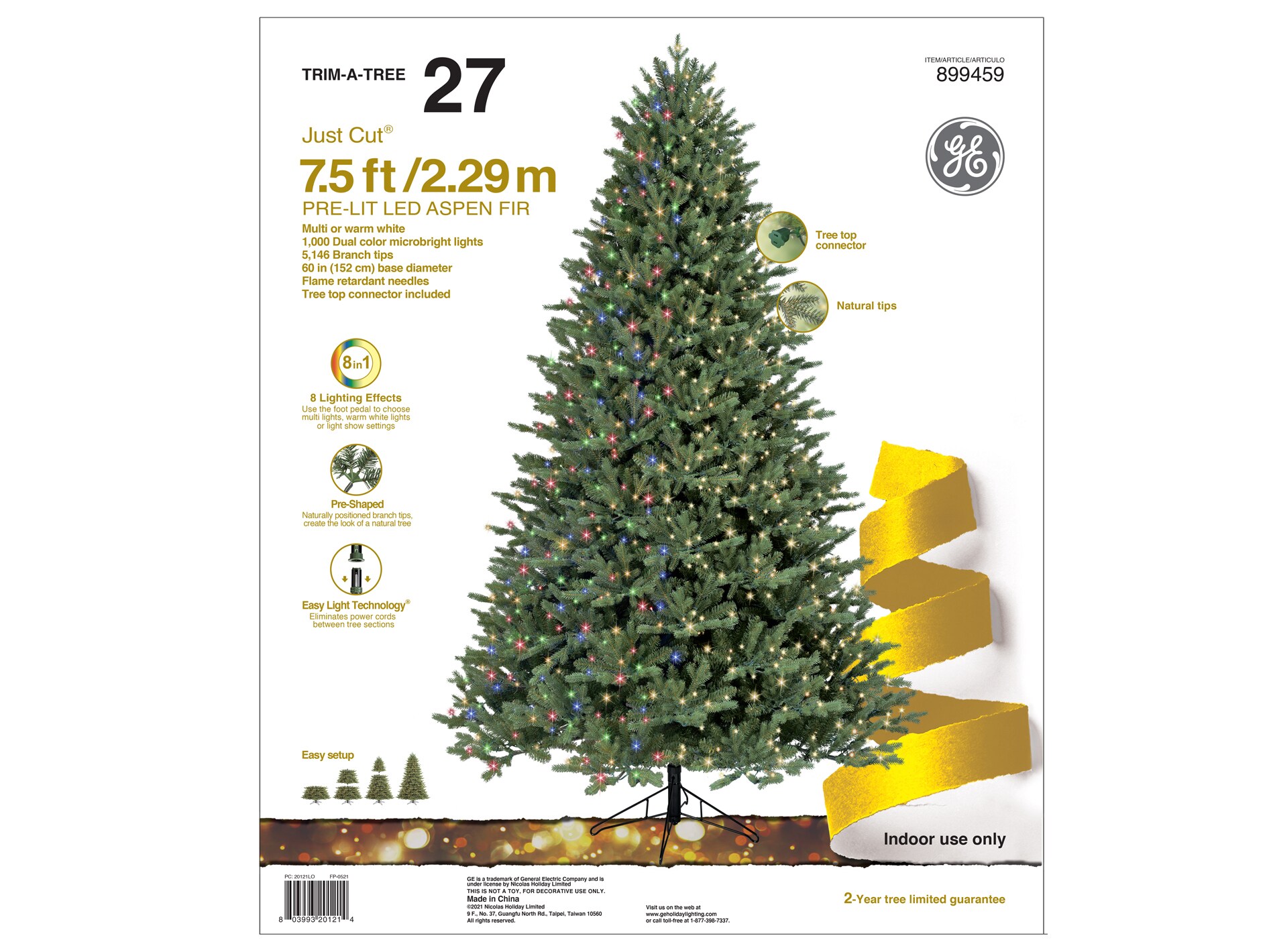 lowes 7.5 aspen fir