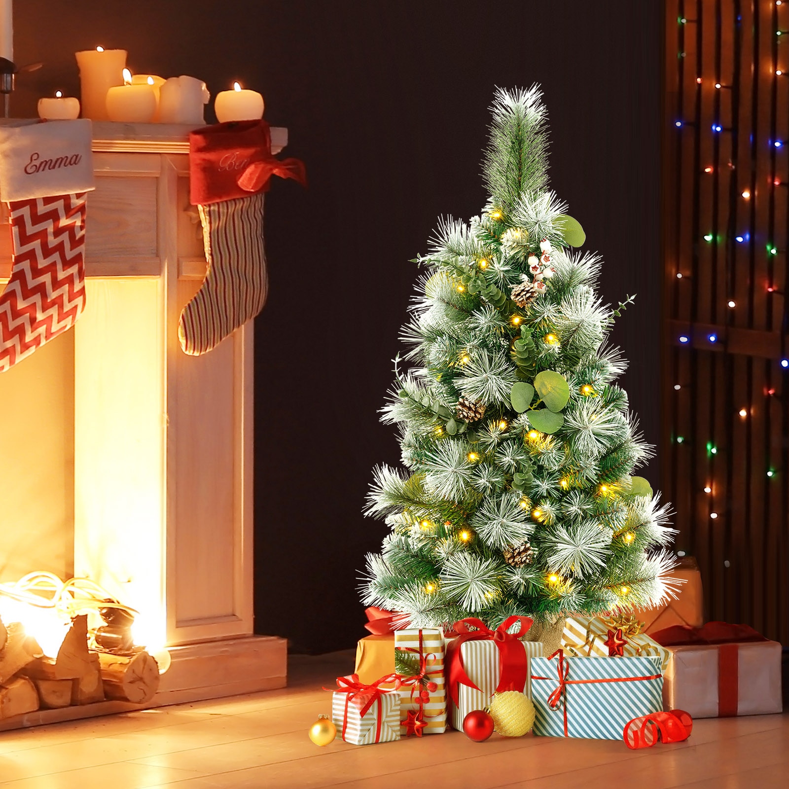 WELLFOR CM-HGY-23541US Artificial-Christmas-Trees - View #8