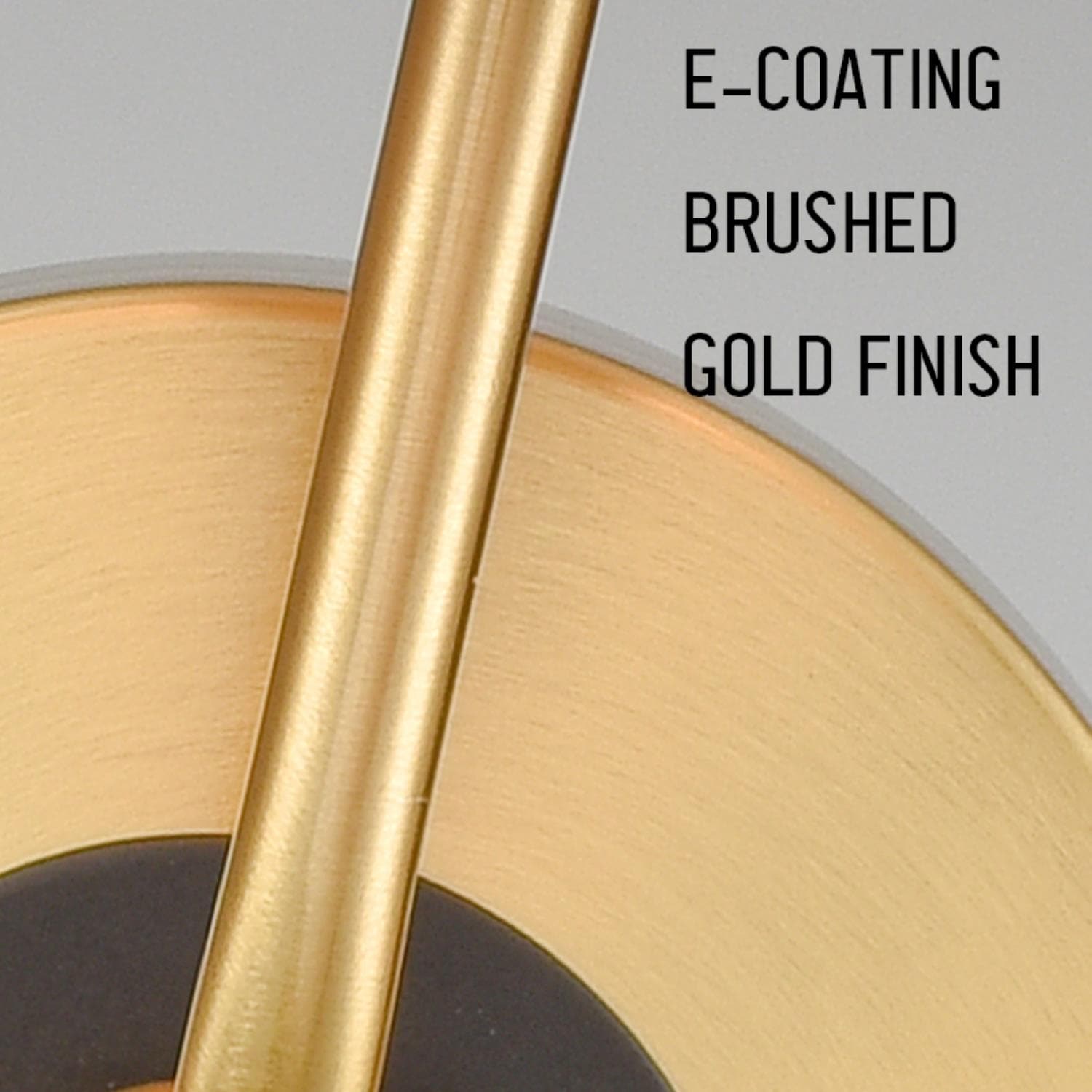 Brushed Brass and Black Fabric Shade Wall Sconce Set