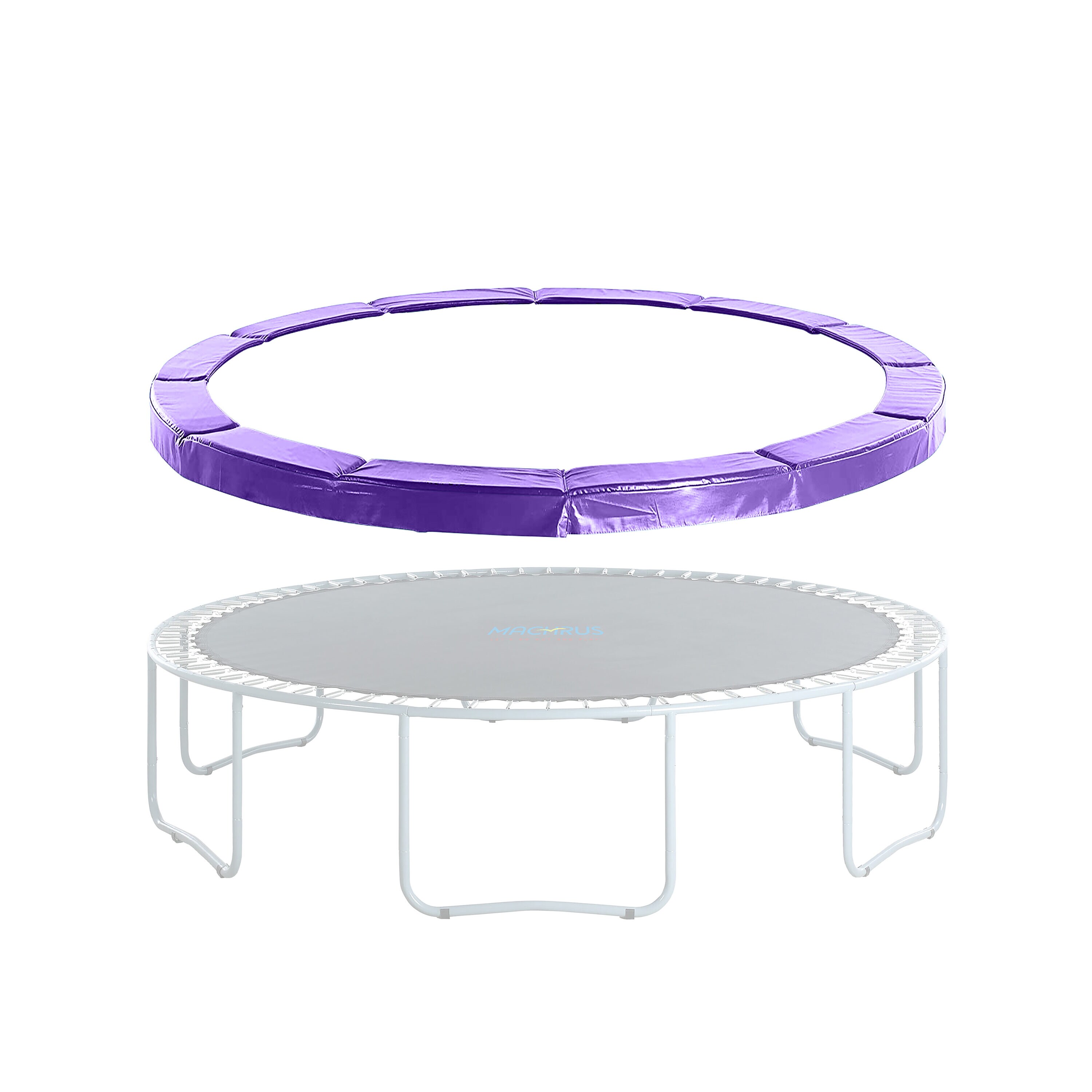 UpperBounce UBPAD-S-12-P Spring Pad Purple Trampoline Safety Pad