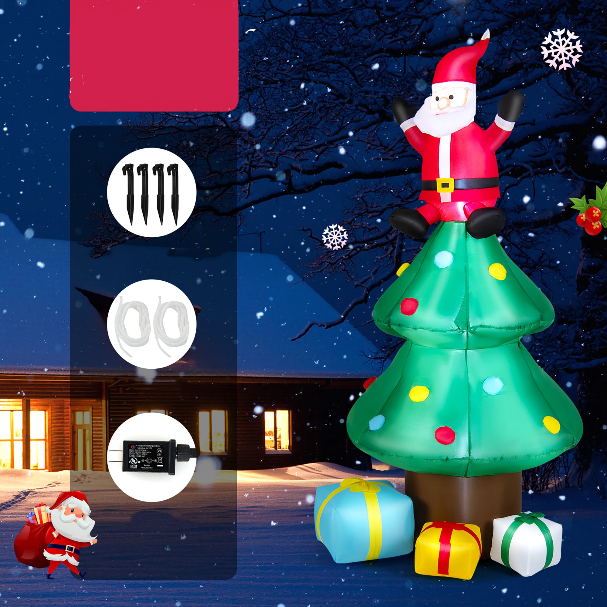 Costway CM23966US Christmas-Inflatables - View #5