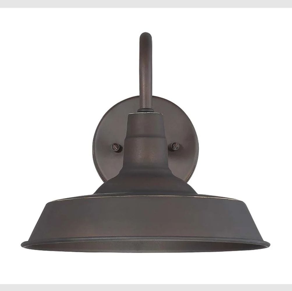 Signature Hardware 440686 Wetherburn 10.25-in 1-Light Matte Bronze Modern/Contemporary LED Wall Sconce