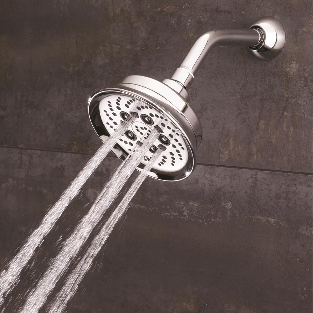 Speakman Assana Anystream Polished Chrome 5.25-in Round Fixed Shower ...