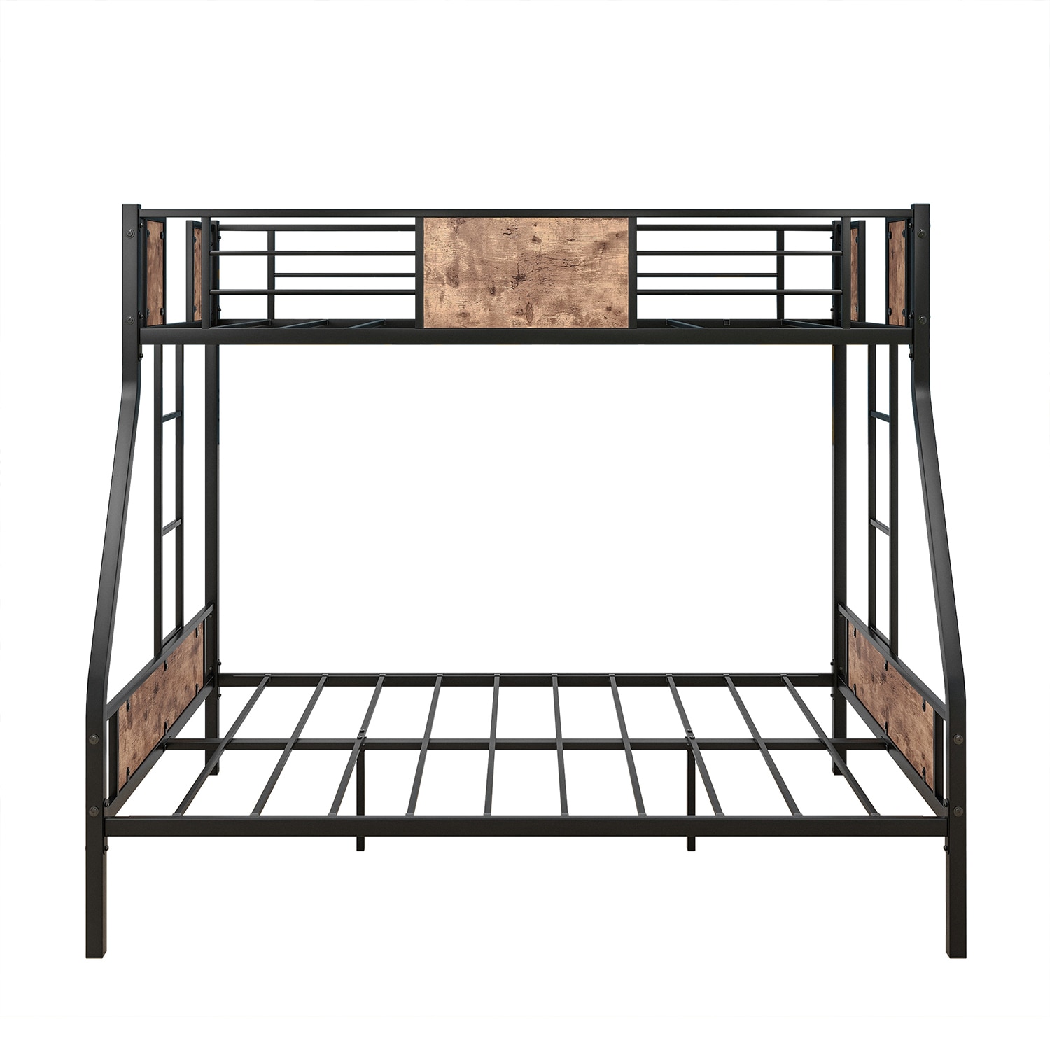 GZMR Twin Over Full Metal Bunk Bed Bunk Beds at Lowes.com