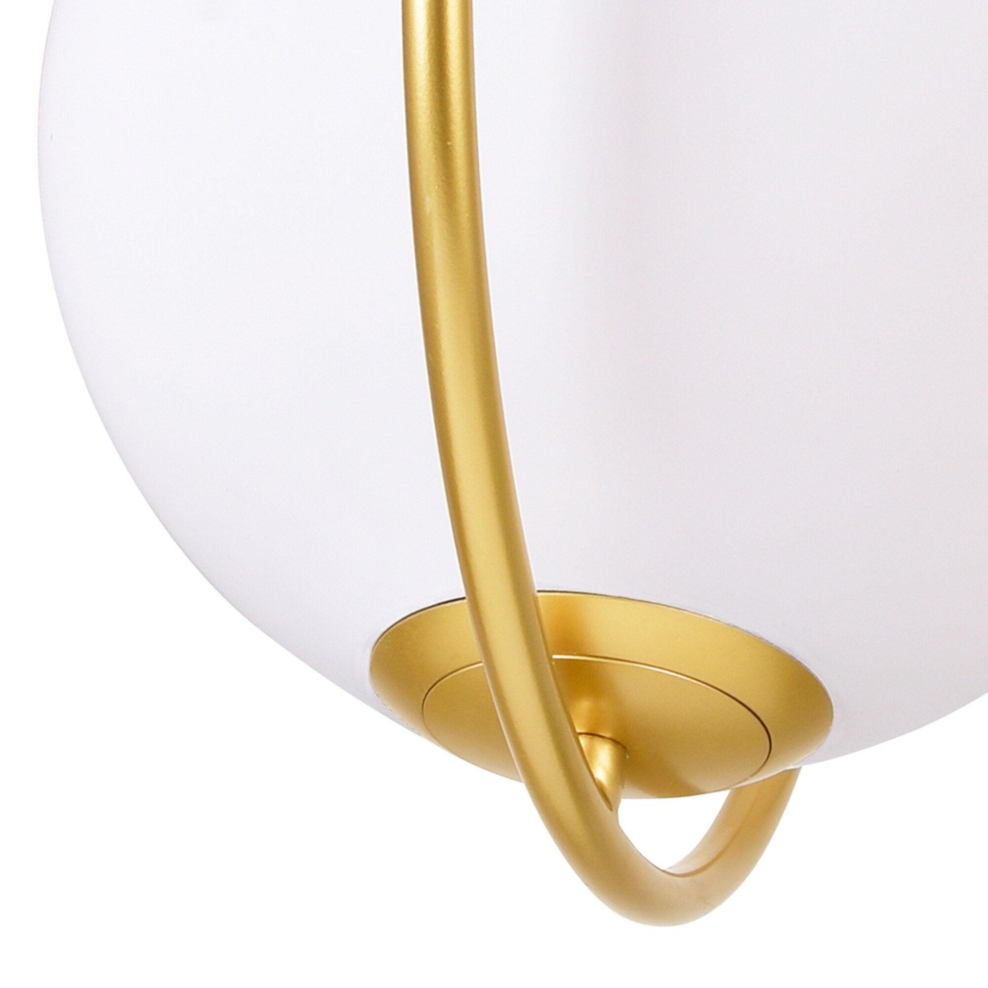 Celeste Gold Glass LED Mini Pendant Light