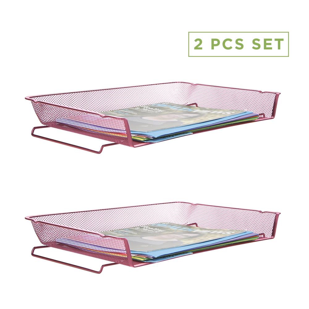 Mind Reader ASTACK2-PNK Desktop-Organizers - View #2