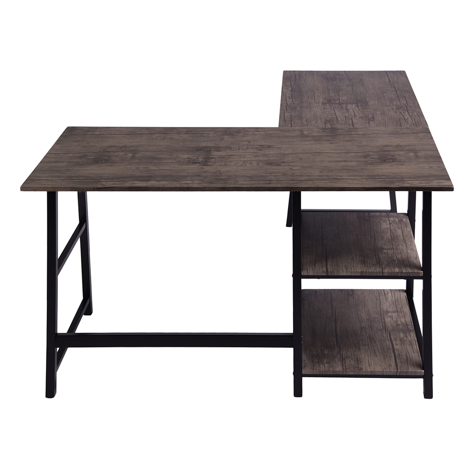 Mondawe 27.6-in Modern/Contemporary L-shaped Desk in the Desks ...