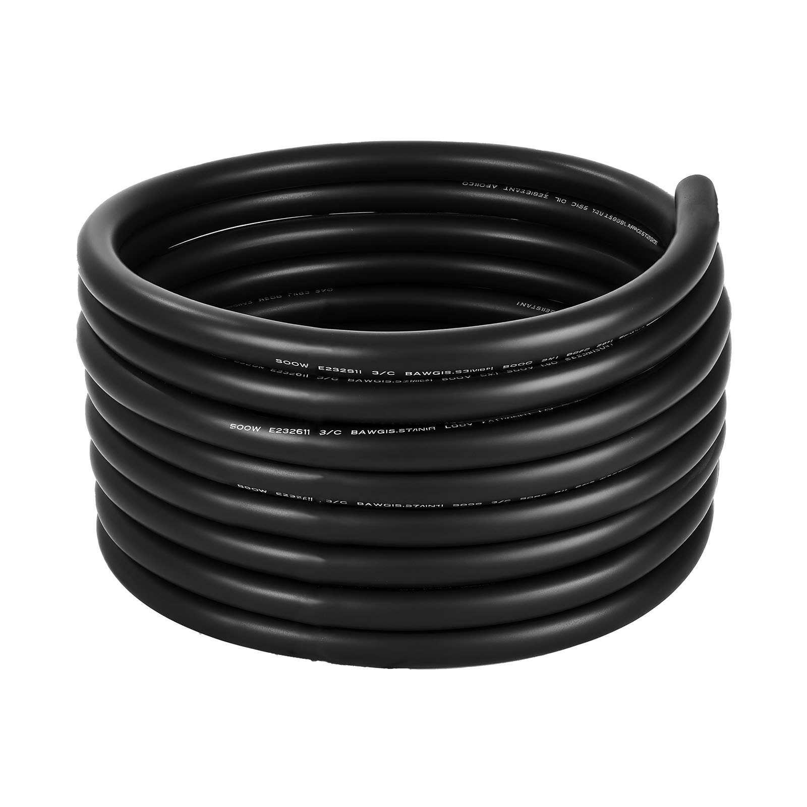 GIVIMO 50 FT 6AWG Portable Power Cable (3 Conductor) Heavy Duty 600V SOOW Electrical Power Cable Industrial Grade Electric Wire Premium CPE Rubber Jacket Copper Extension Cord for Welder Machine #LW102GIVSS0356