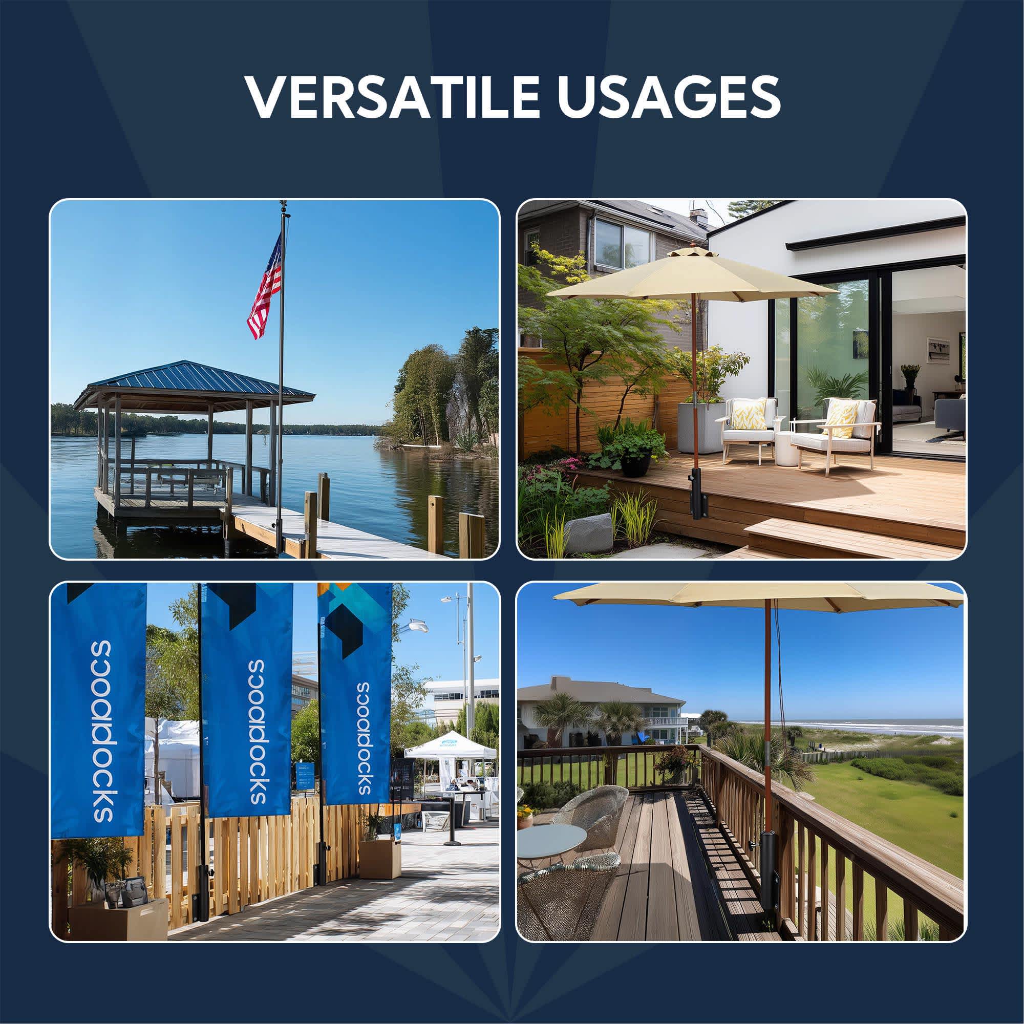 Yescom 22FPS010-DECK-06-LO Flag-Pole-Accessories - View #4