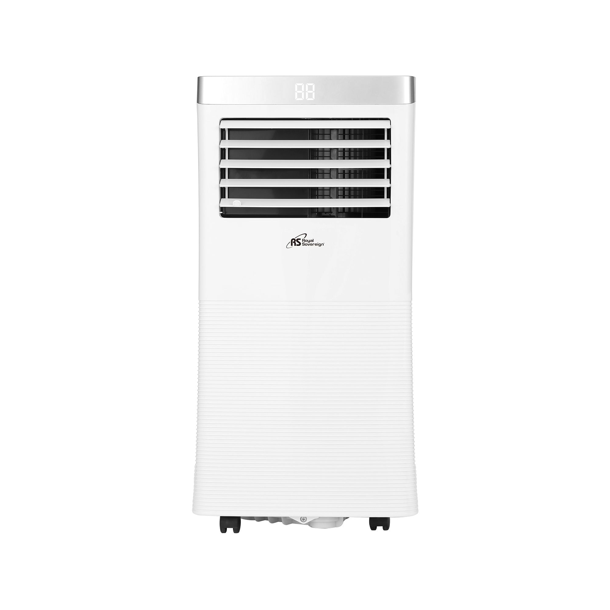 BLACK+DECKER 7500-BTU DOE (115-Volt) White Vented Portable Air Conditioner  with Remote Cools 350-sq ft in the Portable Air Conditioners department at