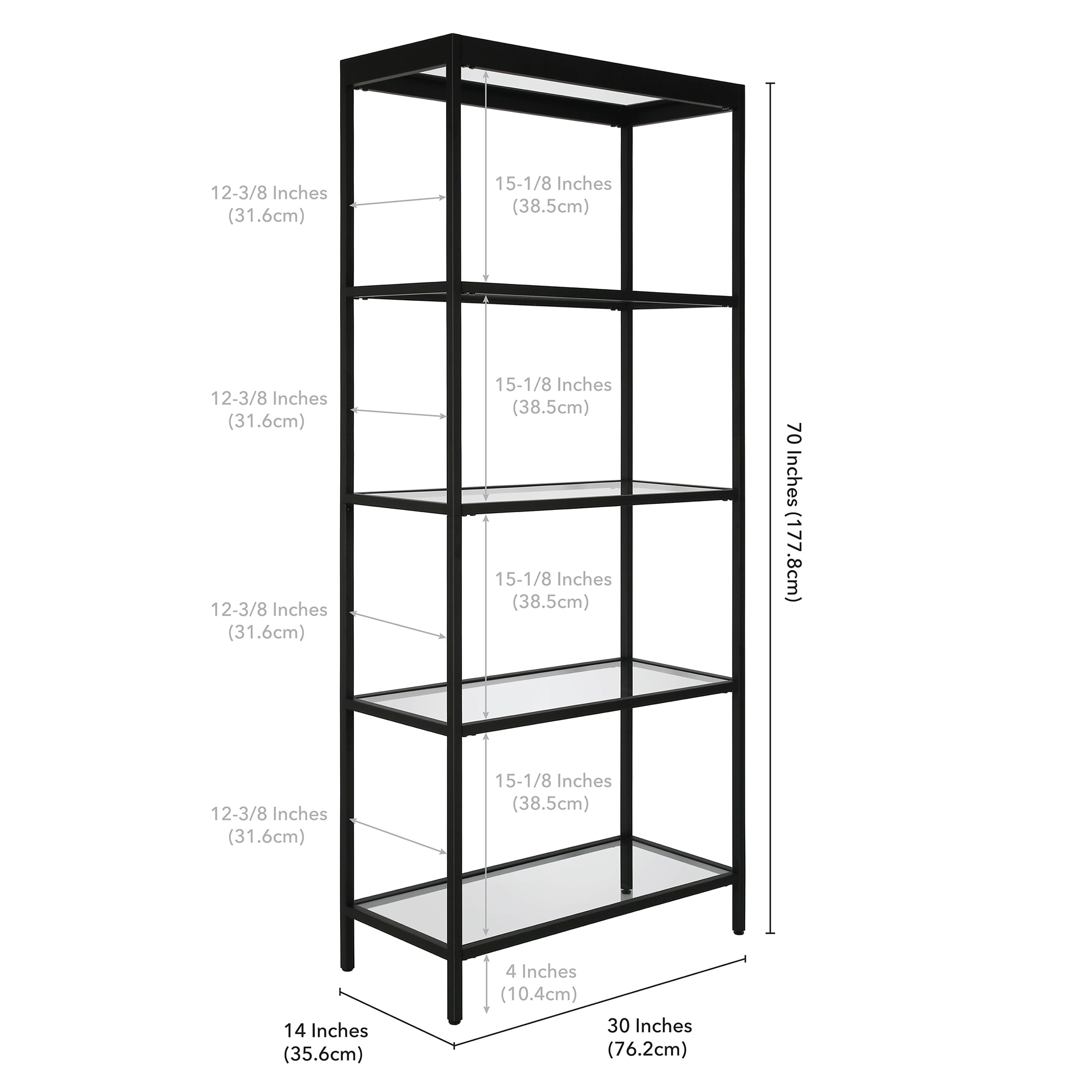 Hailey Home BK0781 bookcases - View #5
