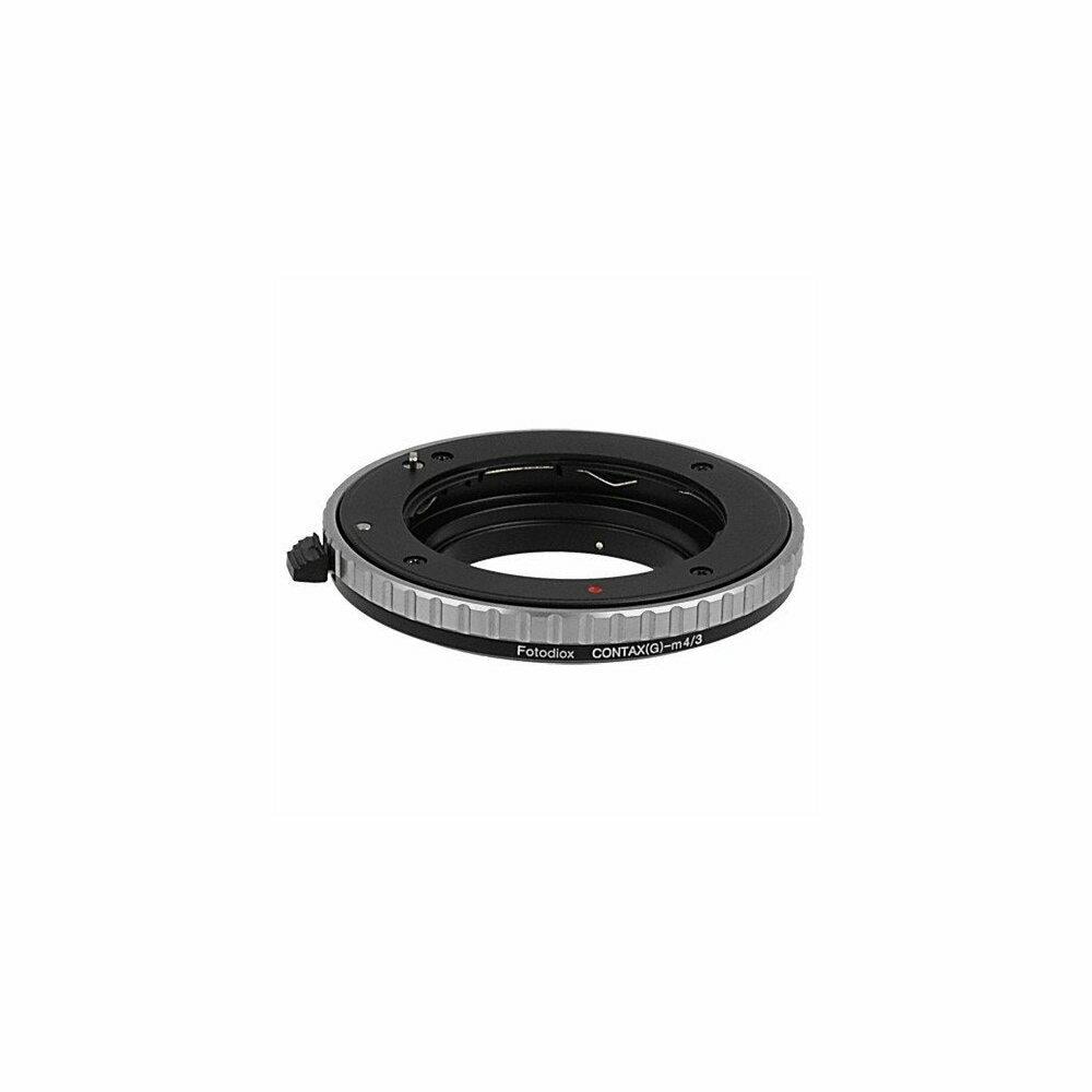 Fotodiox FTDX1638  CntxG-MFT Lens Mount Adapter- Contax G SLR Lens to Micro Four Thirds Mount Mirrorless Camera Body with Built in Focus Control Dial