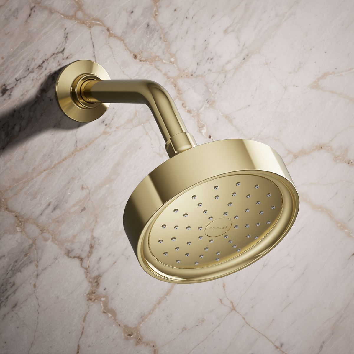 KOHLER Margaux 1-Piece Bath Accessory Set with 24 in. Grab Bar in Vibrant French Gold