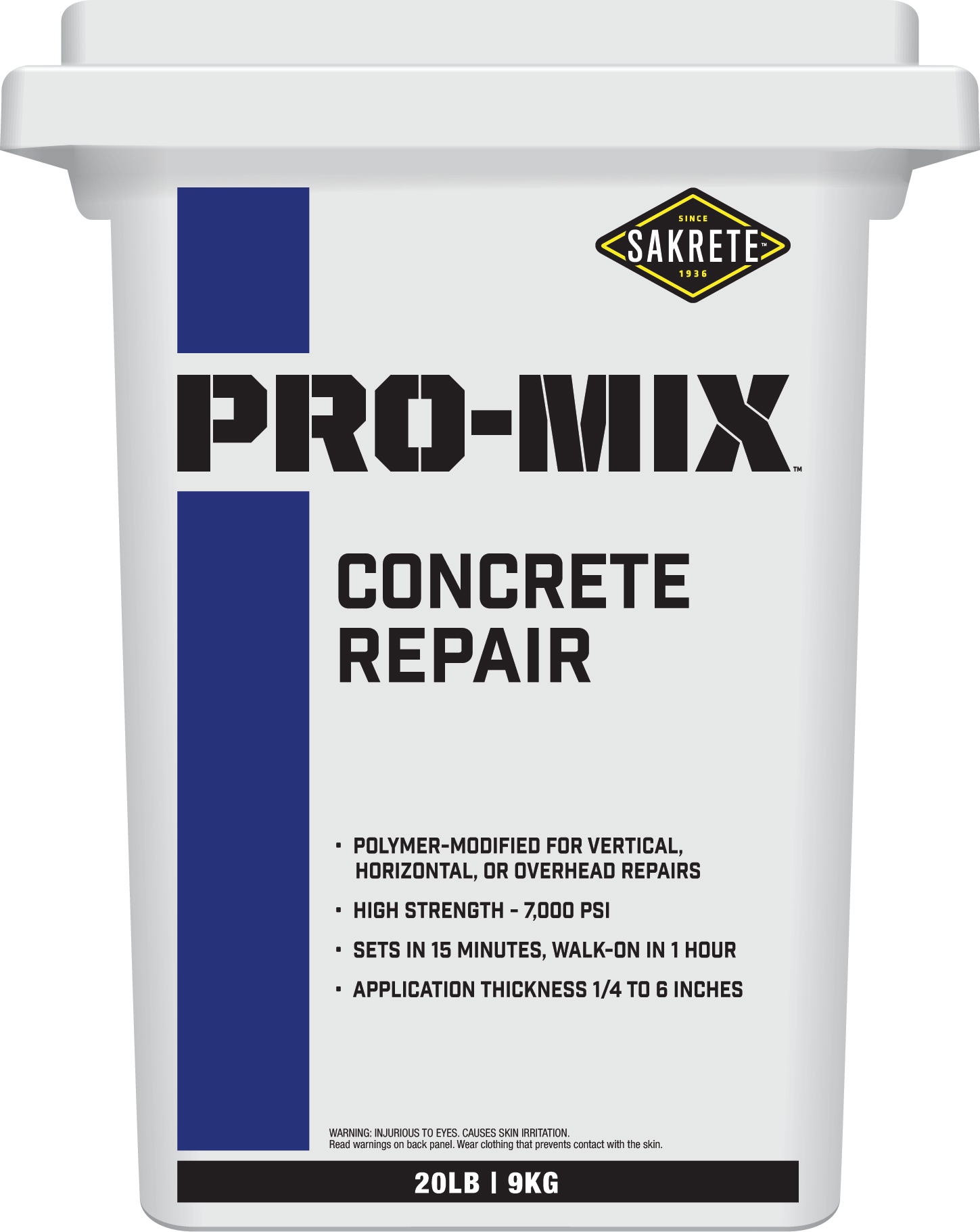 Sakrete Pro Mix Fast Setting 20-lb Repair in the Concrete & Mortar