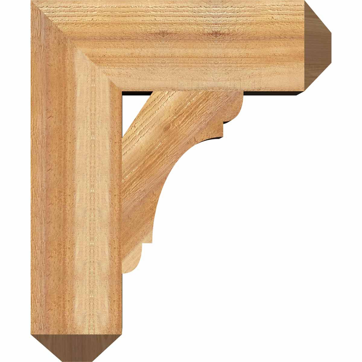 Ekena Millwork BKT06X20X24OLY04RWR Exterior-Brackets-Braces - View #3