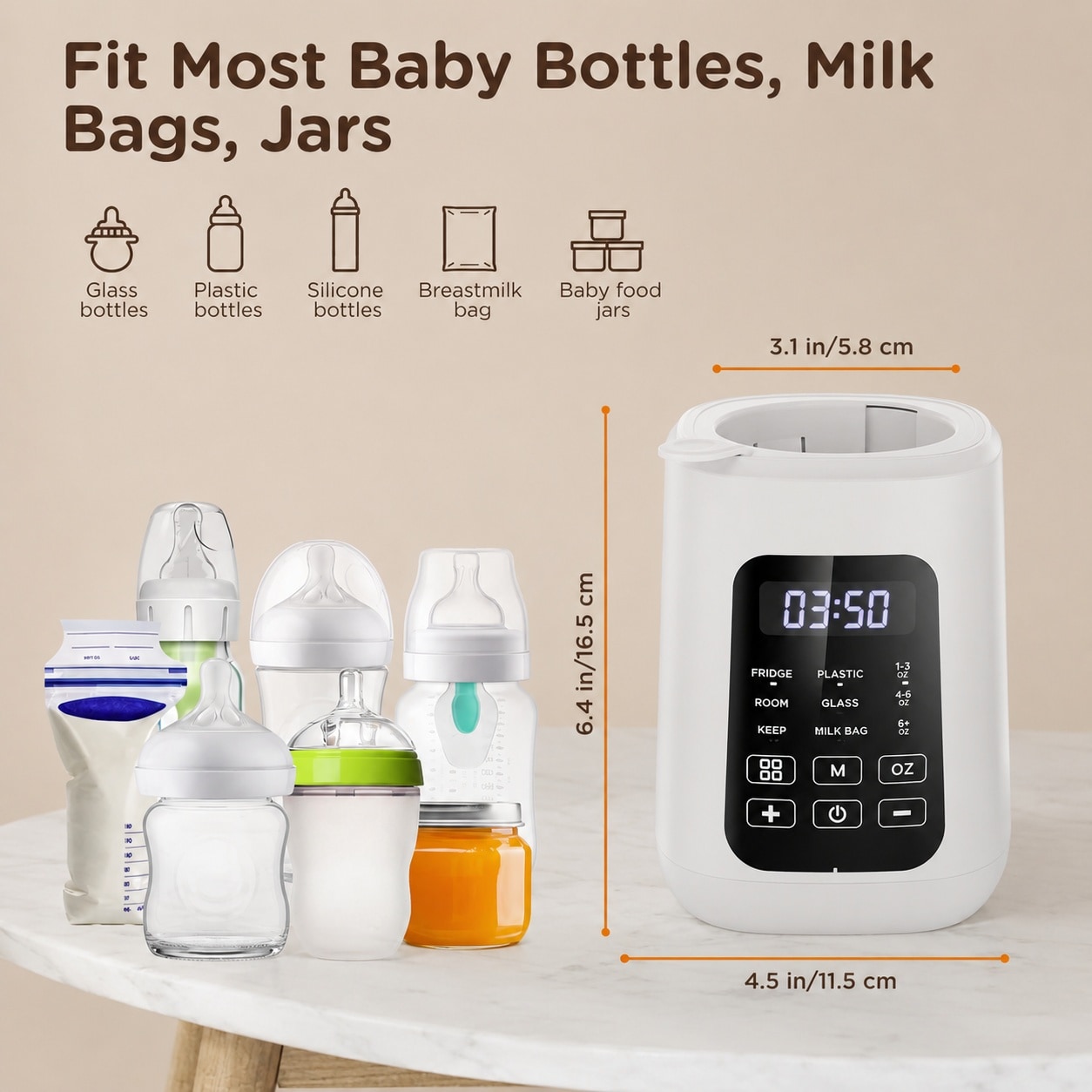Aoibox LABAB7MX Baby-Food-Makers-Bottle-Warmers - View #7