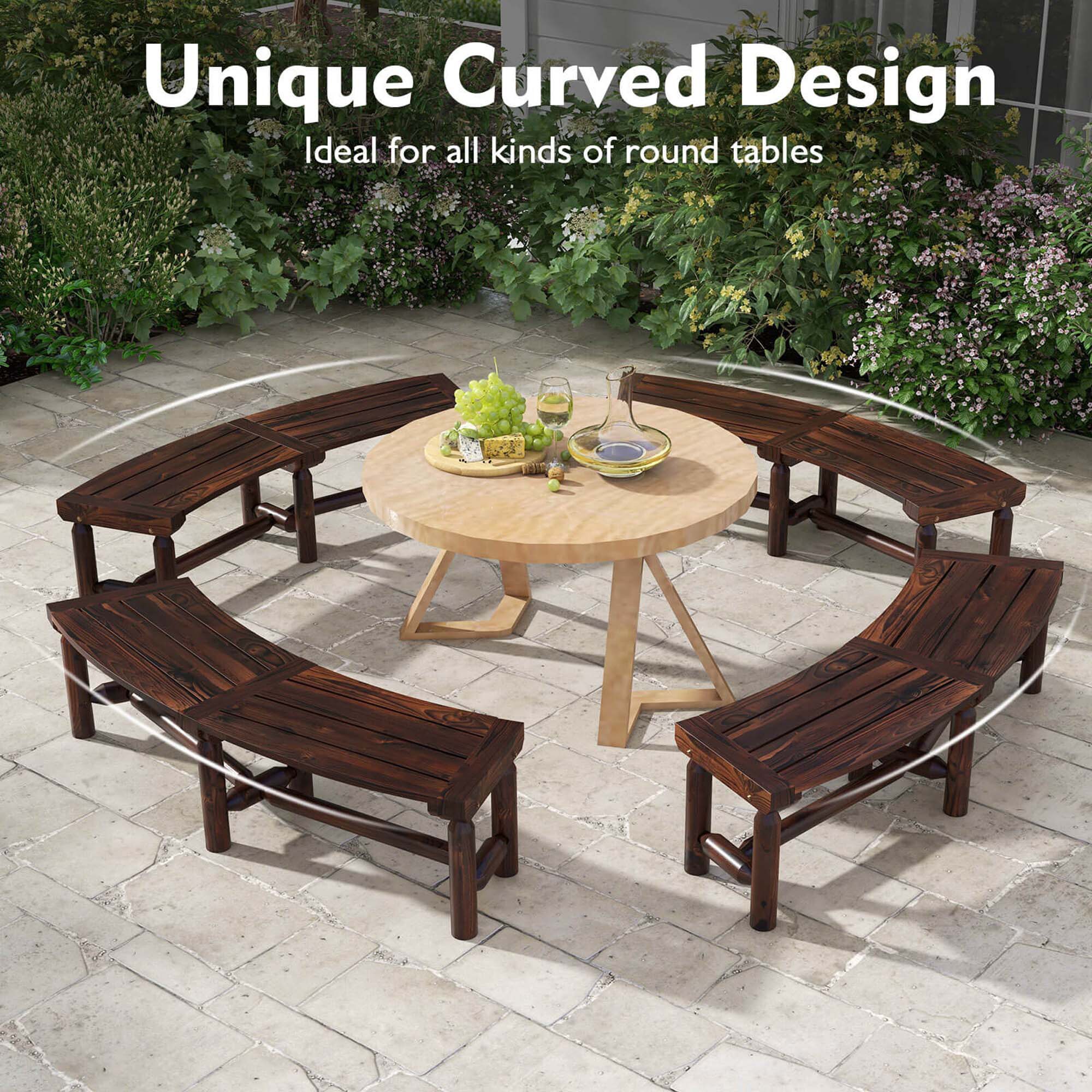 Costway HCST00816 benches - View #4