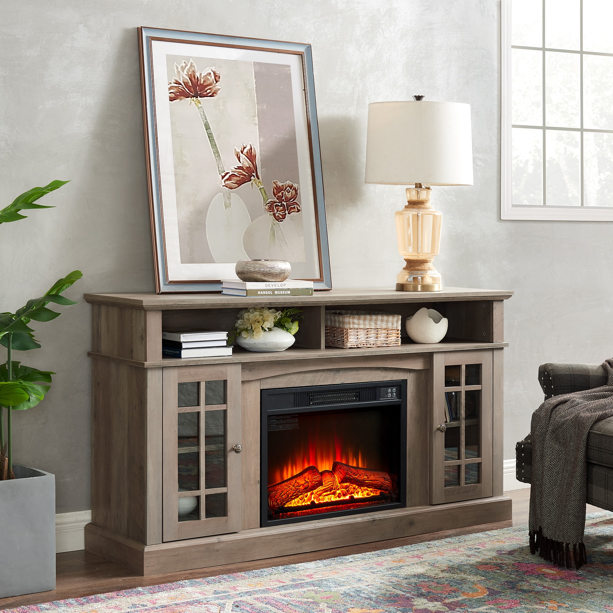 Bybafun YC1600005 Electric-Fireplaces - View #4