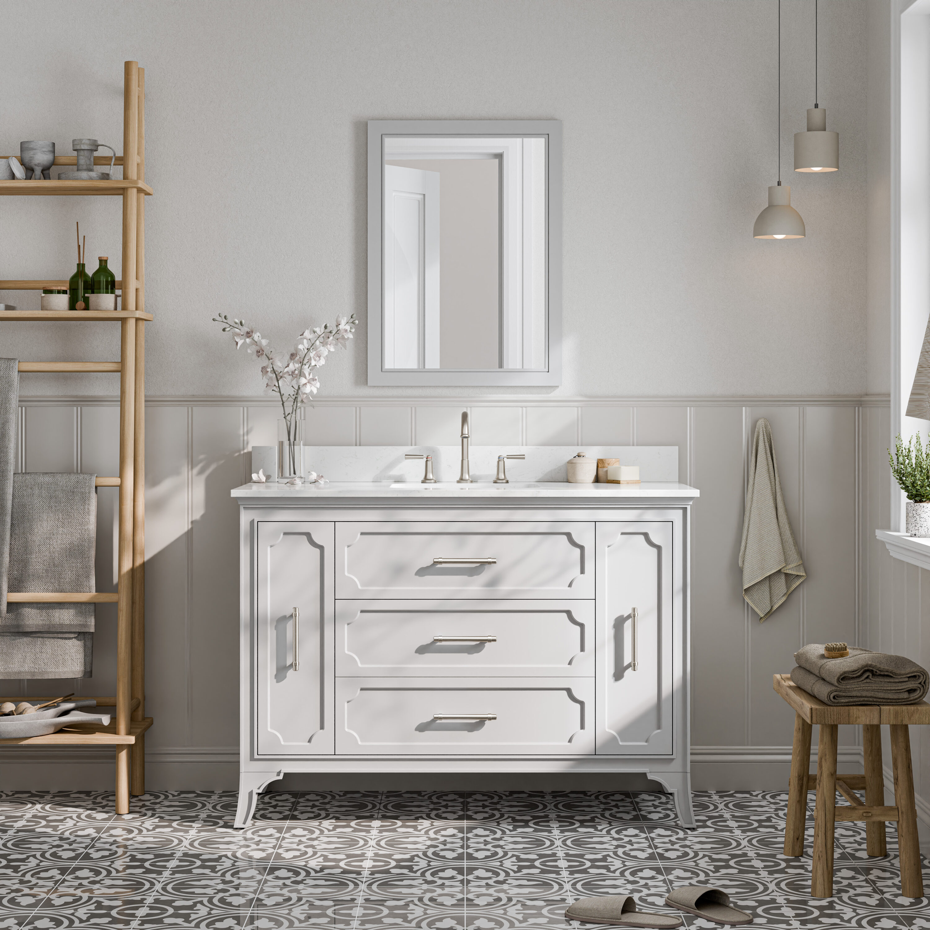 allen + roth 1008VTC-48-242-925UR Bath-Vanity-Combo - View #11