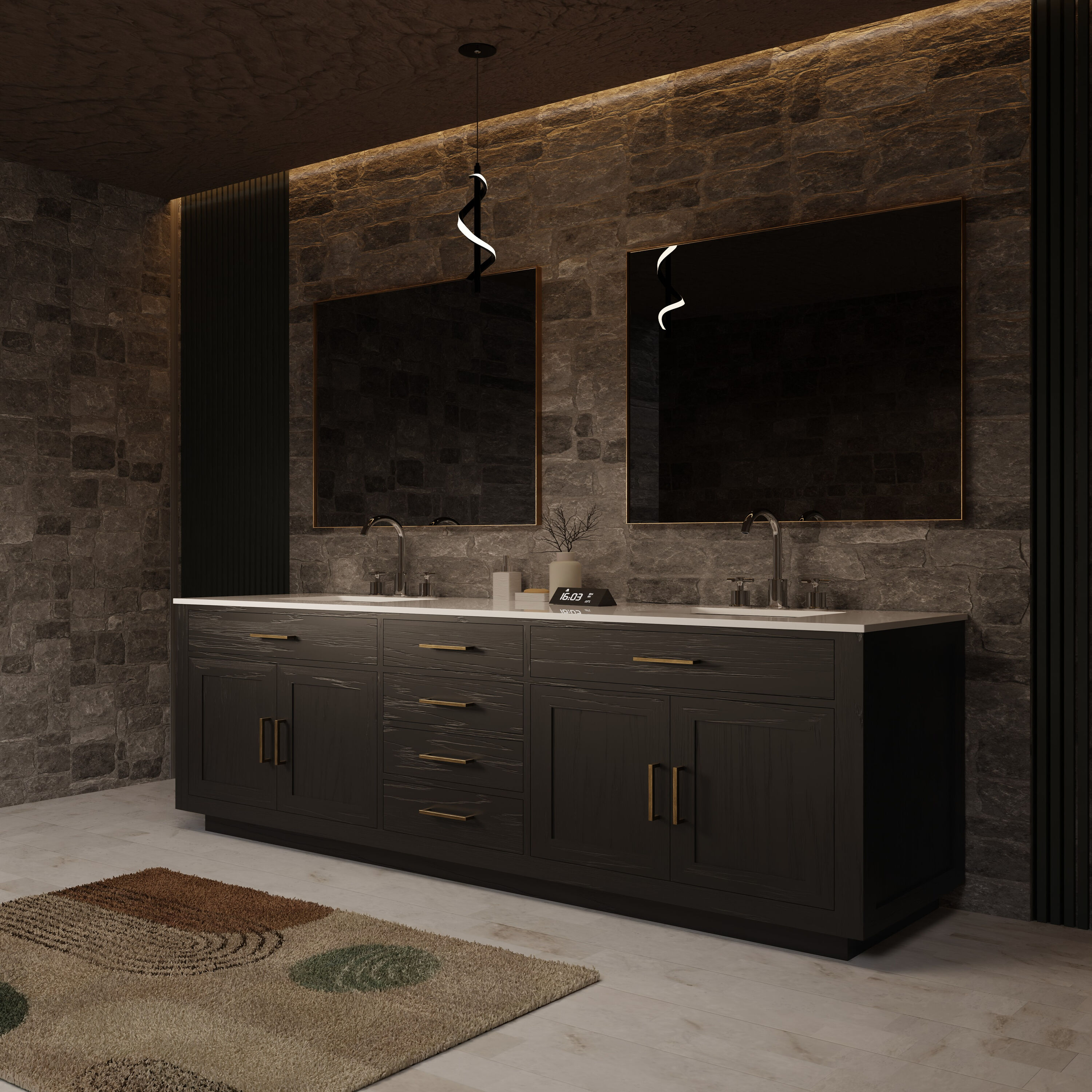 Lexora LVGI84DJ200 Bath-Vanity-Combo - View #2