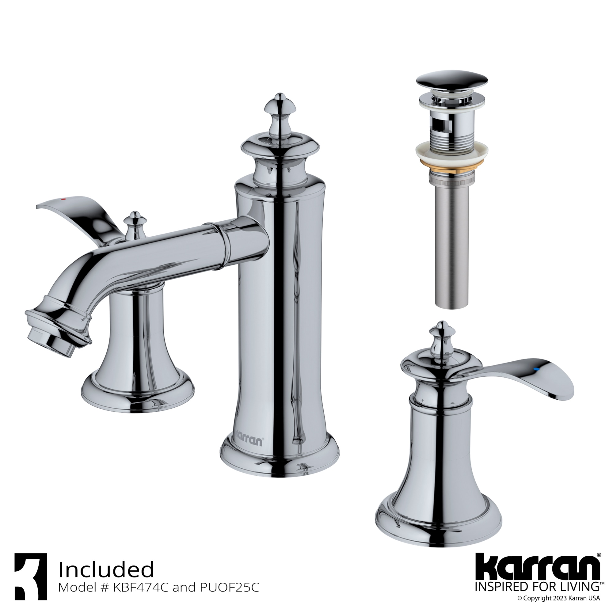 Karran KBF474C Lavatory-Faucets - View #2