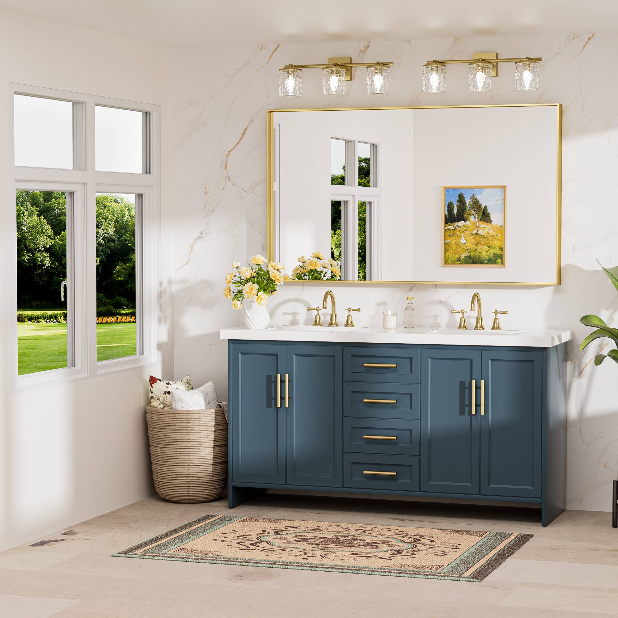 Keonjinn LW-JZ-JSKFJ-15291BD Decor-Mirrors - View #2
