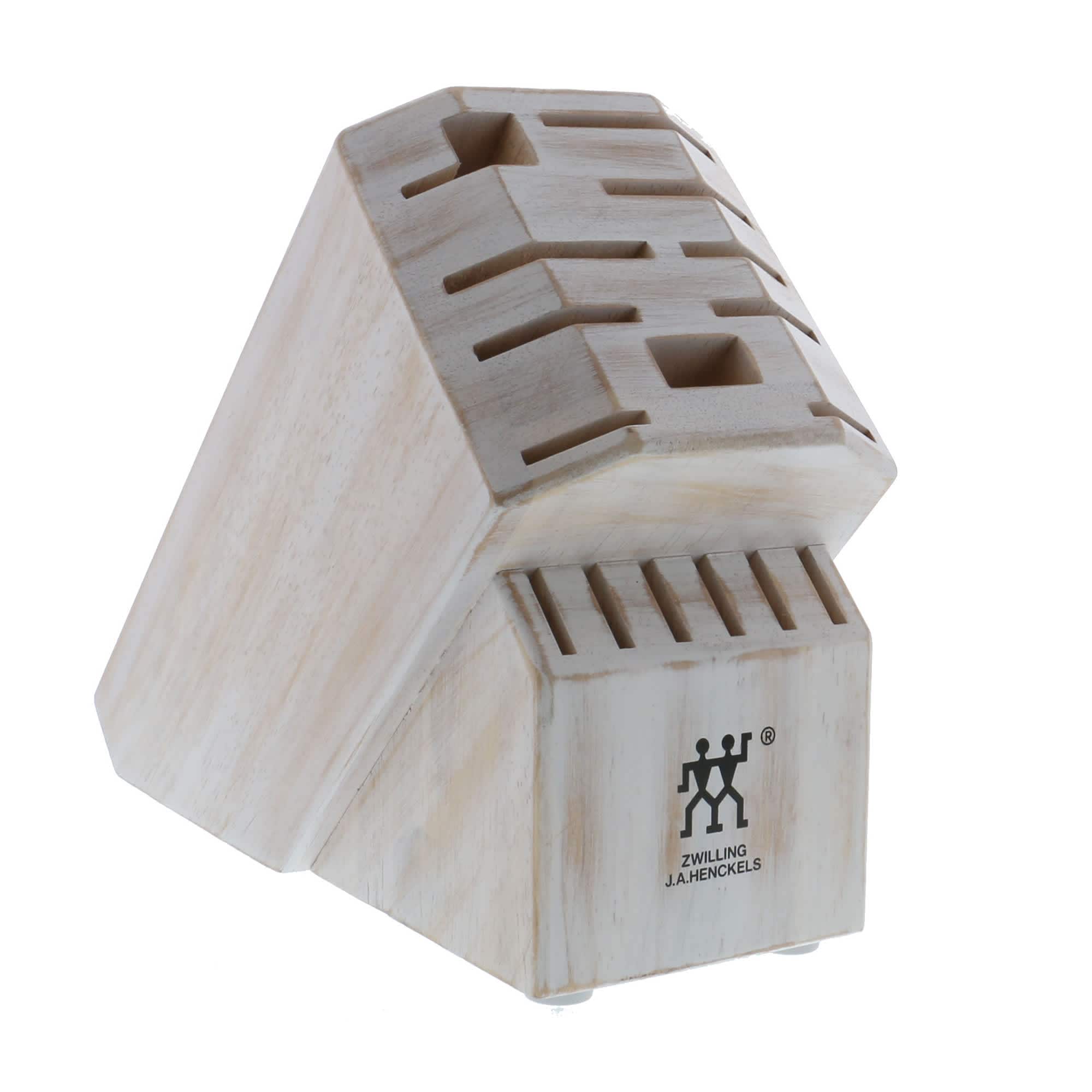 Zwilling Pro 16-slot Knife Block - Rustic White #35093-216