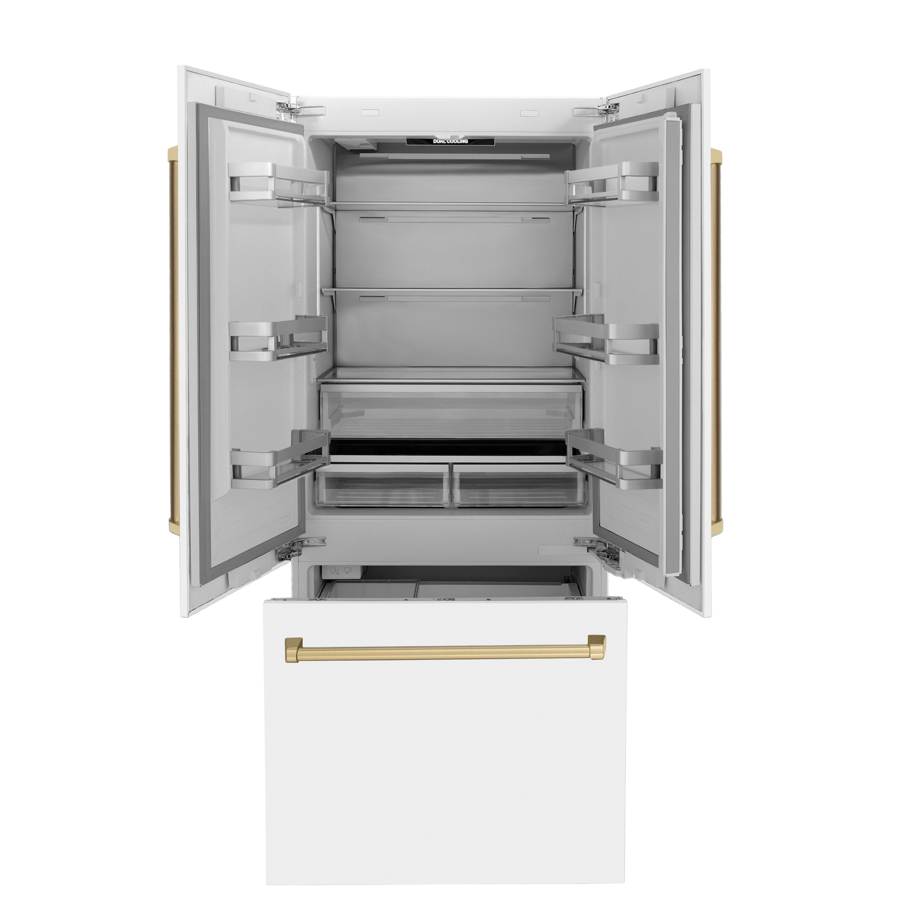ZLINE KITCHEN & BATH RBIVZ-WM-36-CB French-Door-Refrigerators - View #3