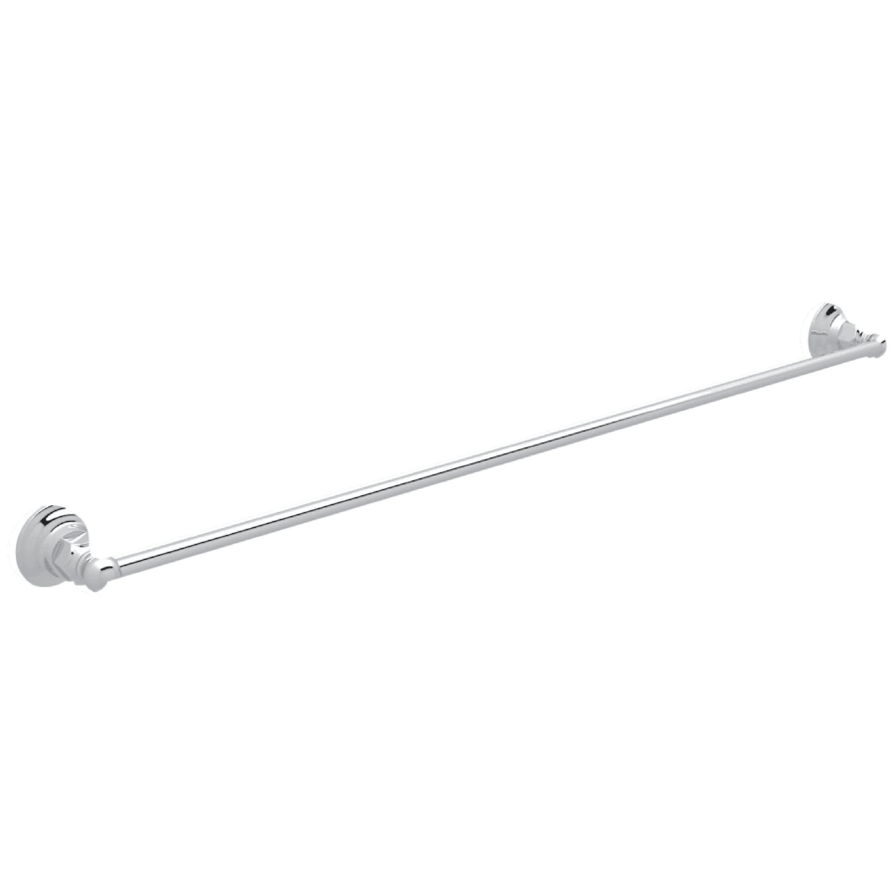 Rohl ROT1/30APC 30-in Polished Chrome Wall mount Single Towel Bar