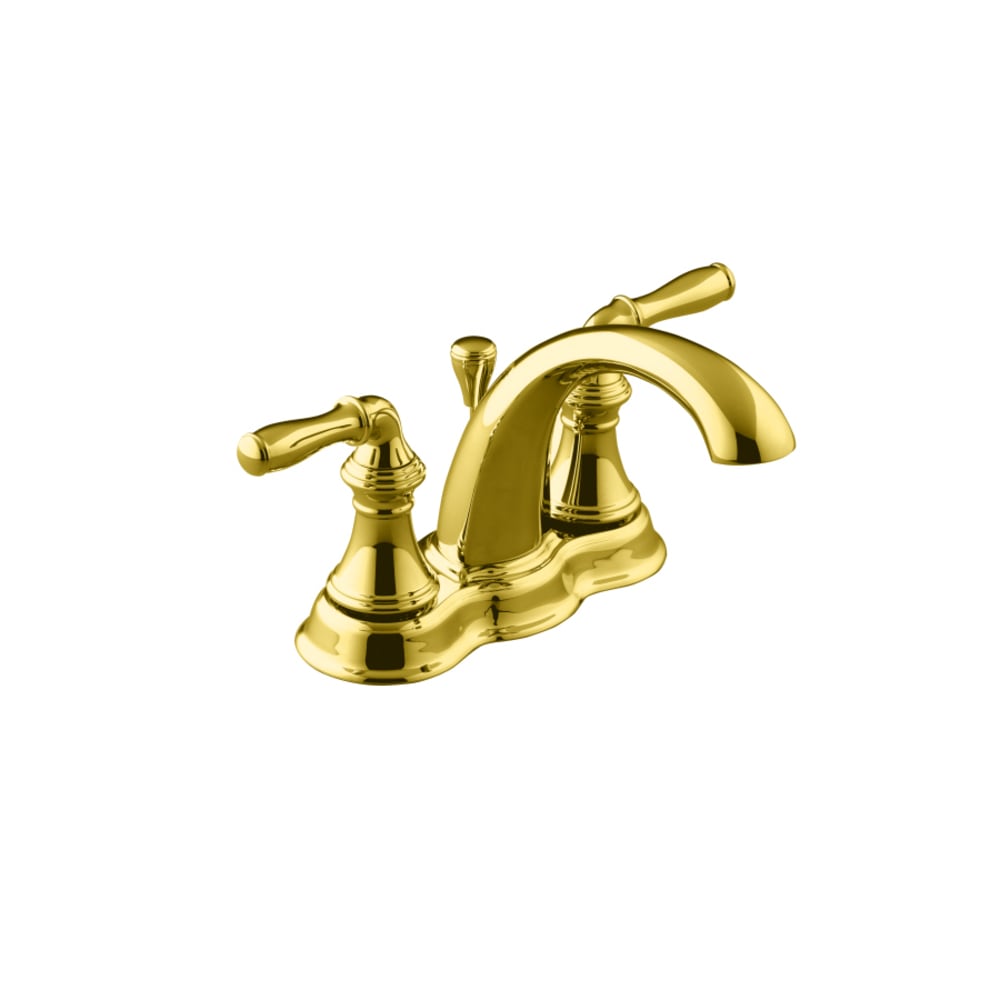 Kohler Devonshire Widespread Bathroom Sink Faucet Vibrant Polished Brass for sale online 