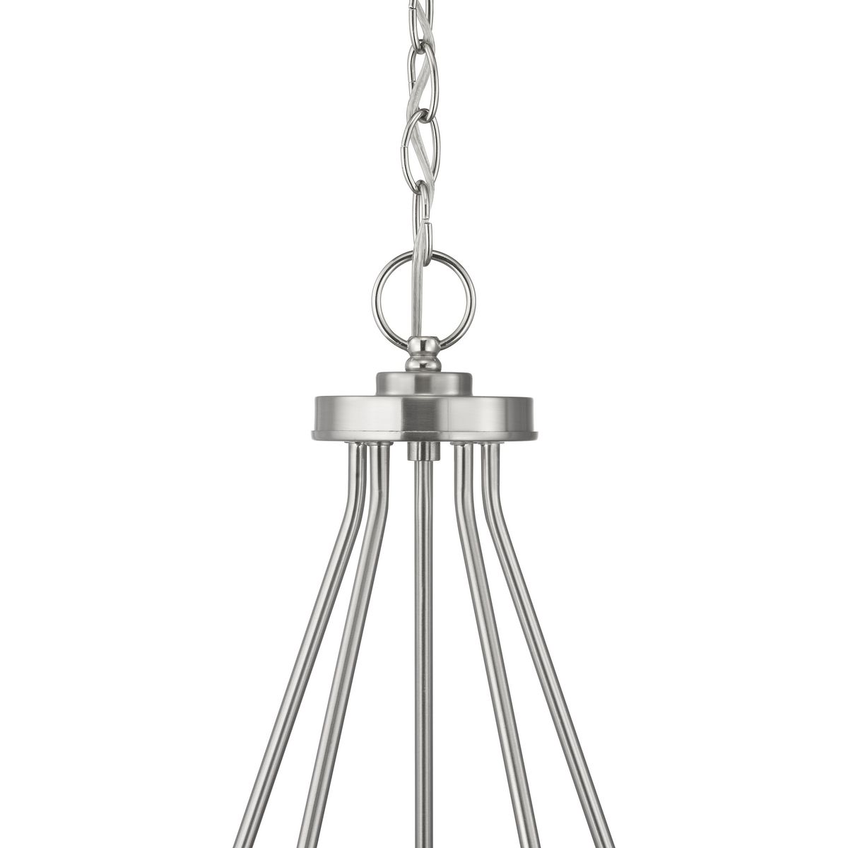 Progress Lighting Strahan 5-light Brushed Nickel Transitional 