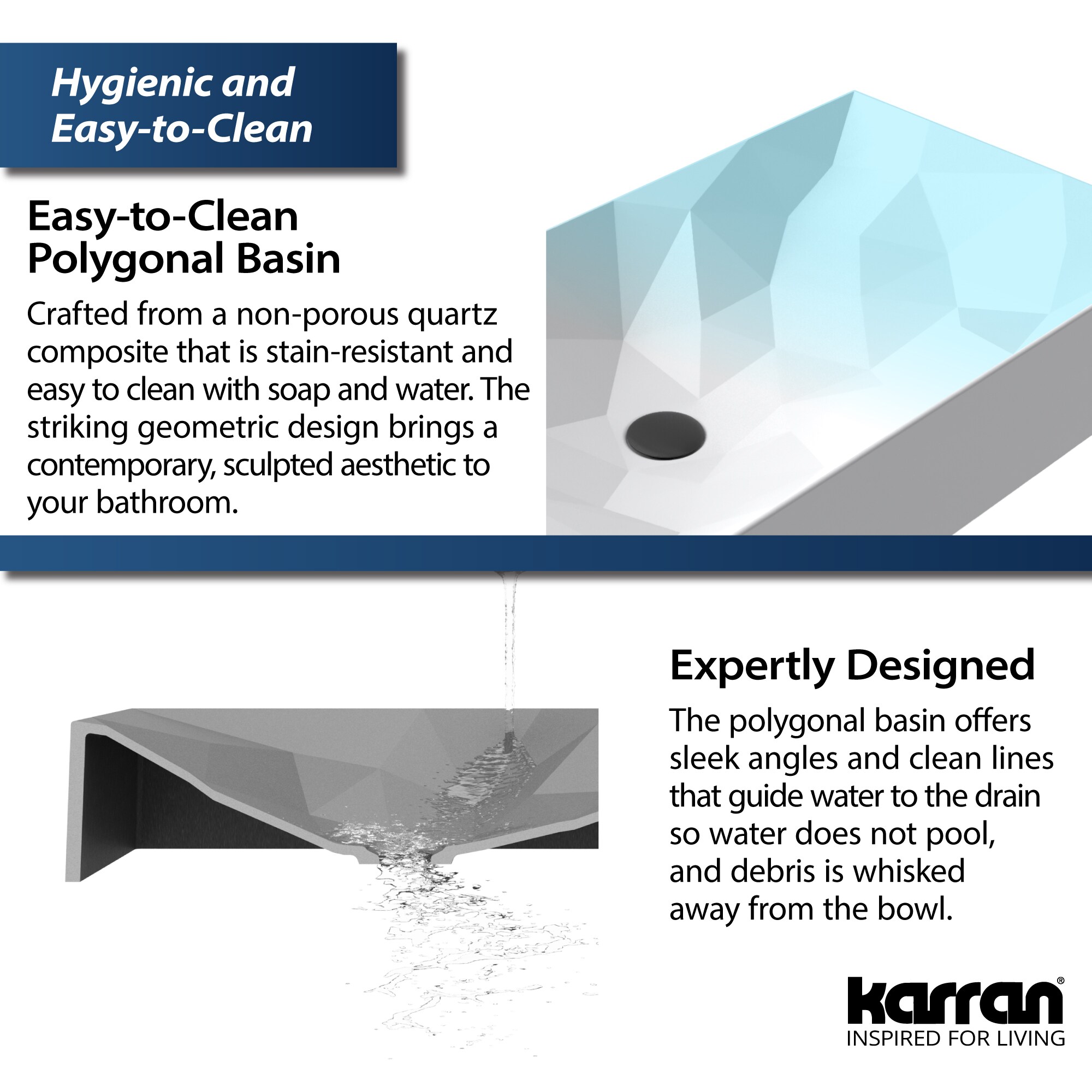Karran SQS400BL Bath-Sink - View #6