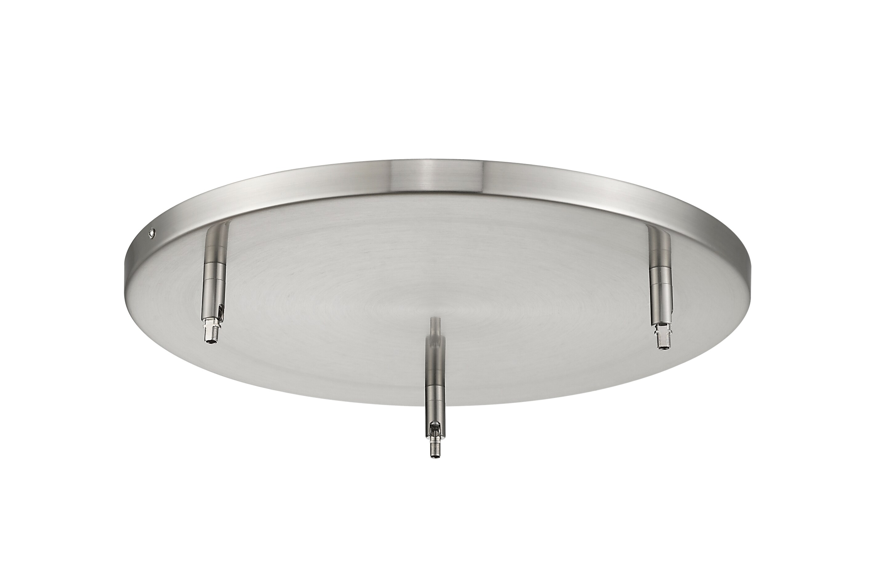 Z-Lite CP1803-BN 17.75-Inches Brushed Nickel Multi Point Canopy Steel Ceiling Light Mount