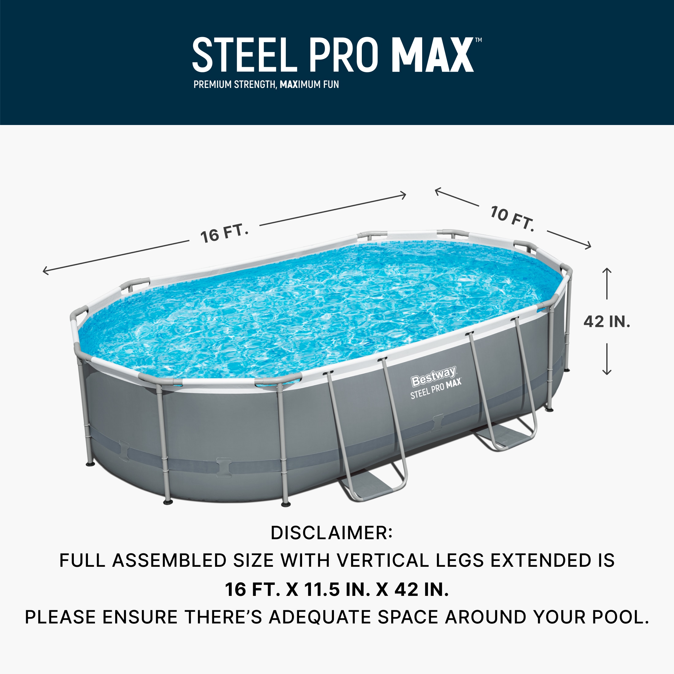 Bestway 56655E-BW Above-Ground-Pools - View #2