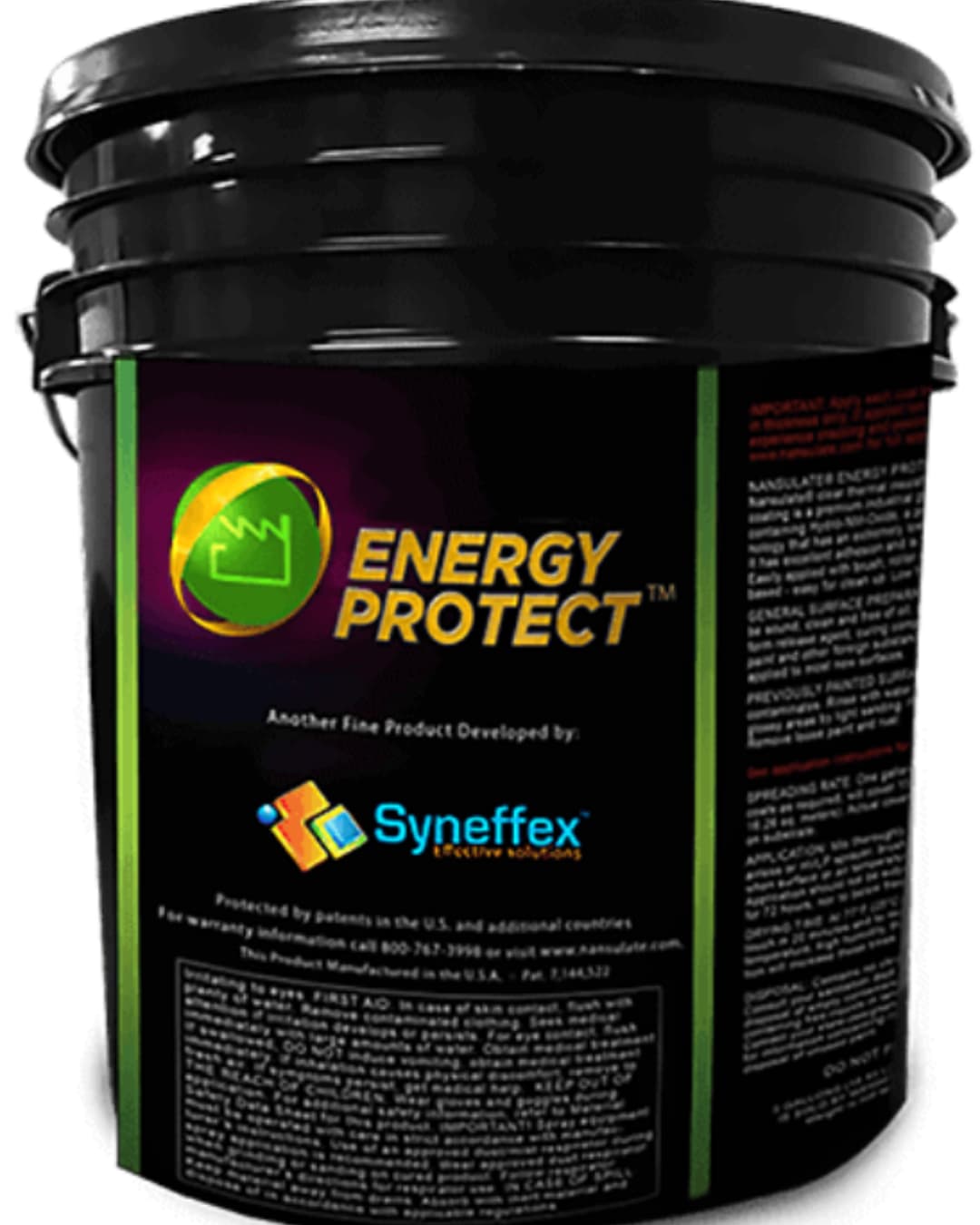 Syneffex 3500-EP-04 EnergyProtect Building Insulation and Protective Coating (White/Custom, 5 Gallons)