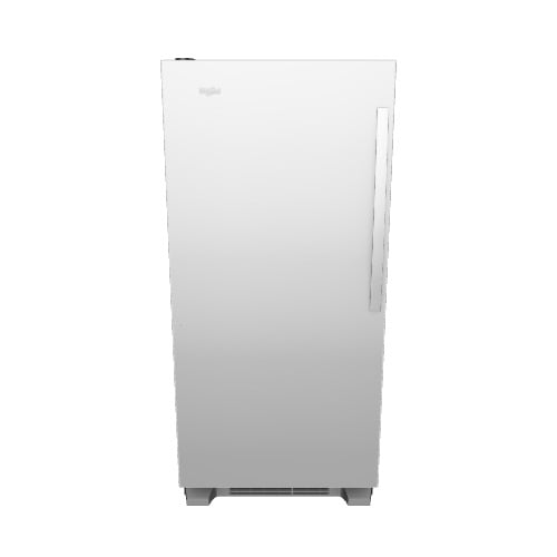 Whirlpool Upright Freezer (WSZ57L18DM) - Monochromatic Stainless Steel Whirlpool Upright Freezer (WSZ57L18DM) - Monochromatic Stainless Steel