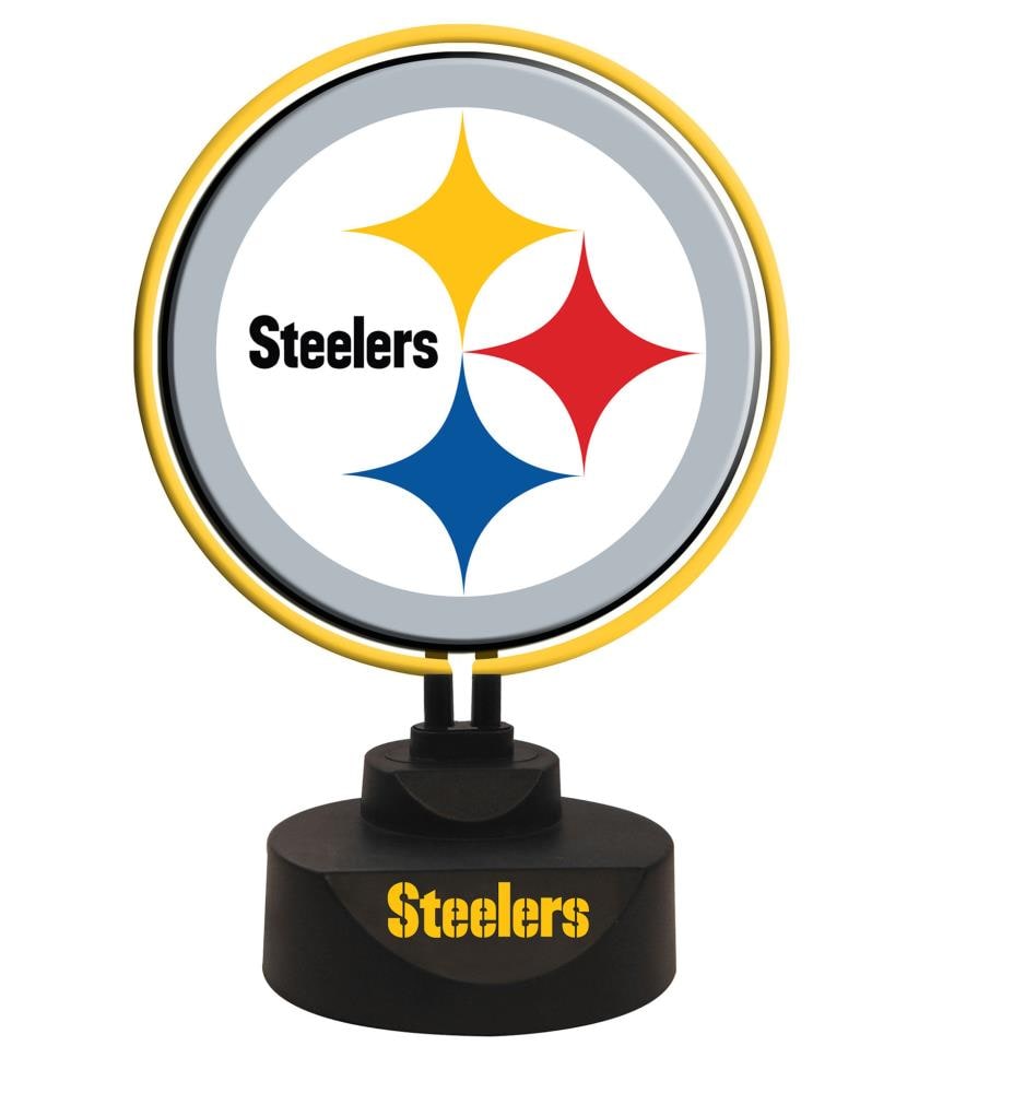 The Memory Company Pittsburgh Steelers 2-in Constant Neon Man Cave Lighted  Sign in the Lighted Signs department at