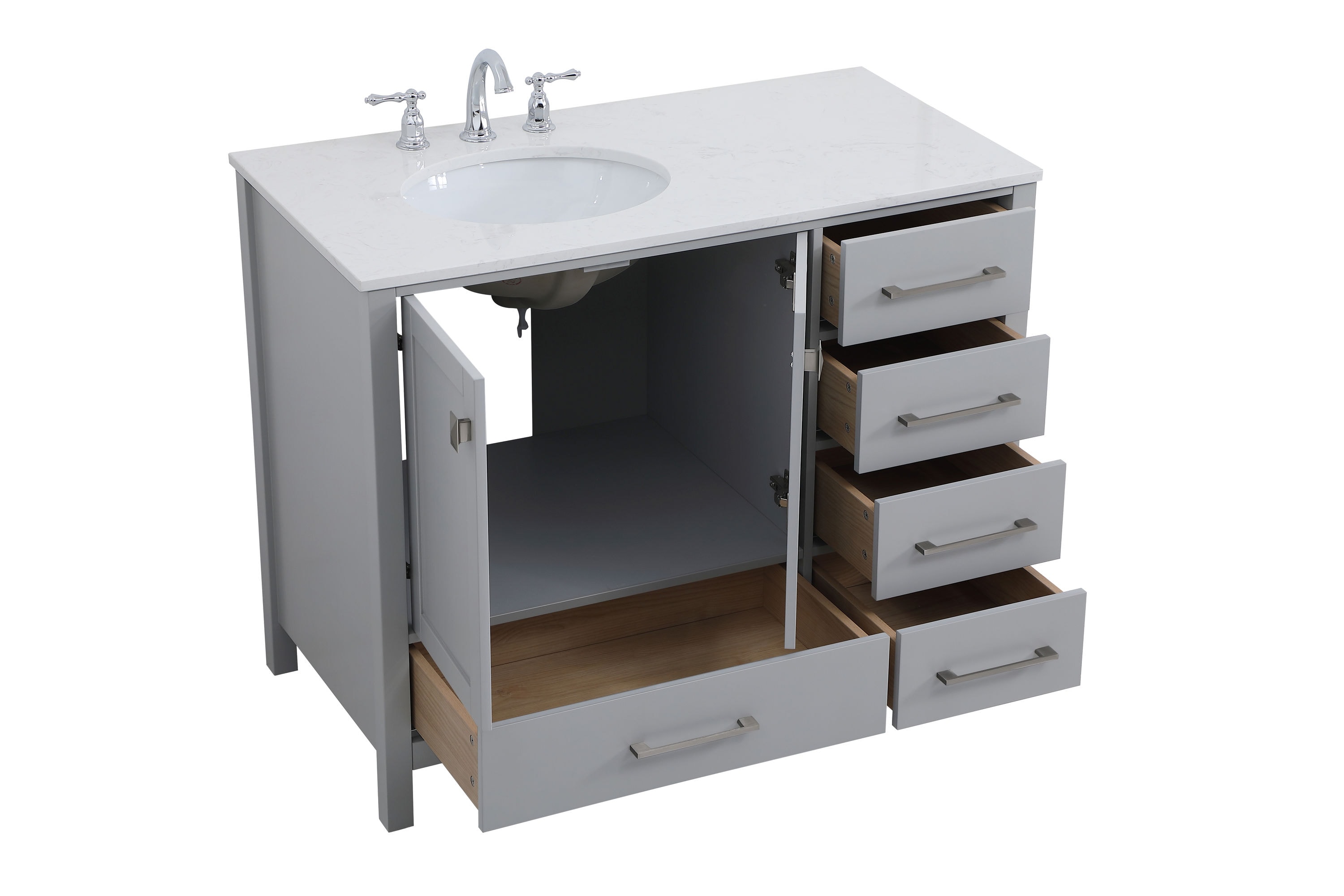 Elegant Decor FI56442GR Bath-Vanity-Combo - View #5