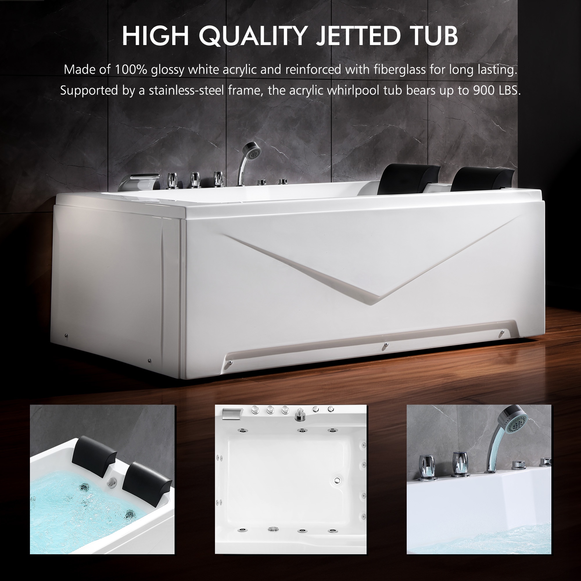 Empava EV-71JT667B bathtubs - View #4
