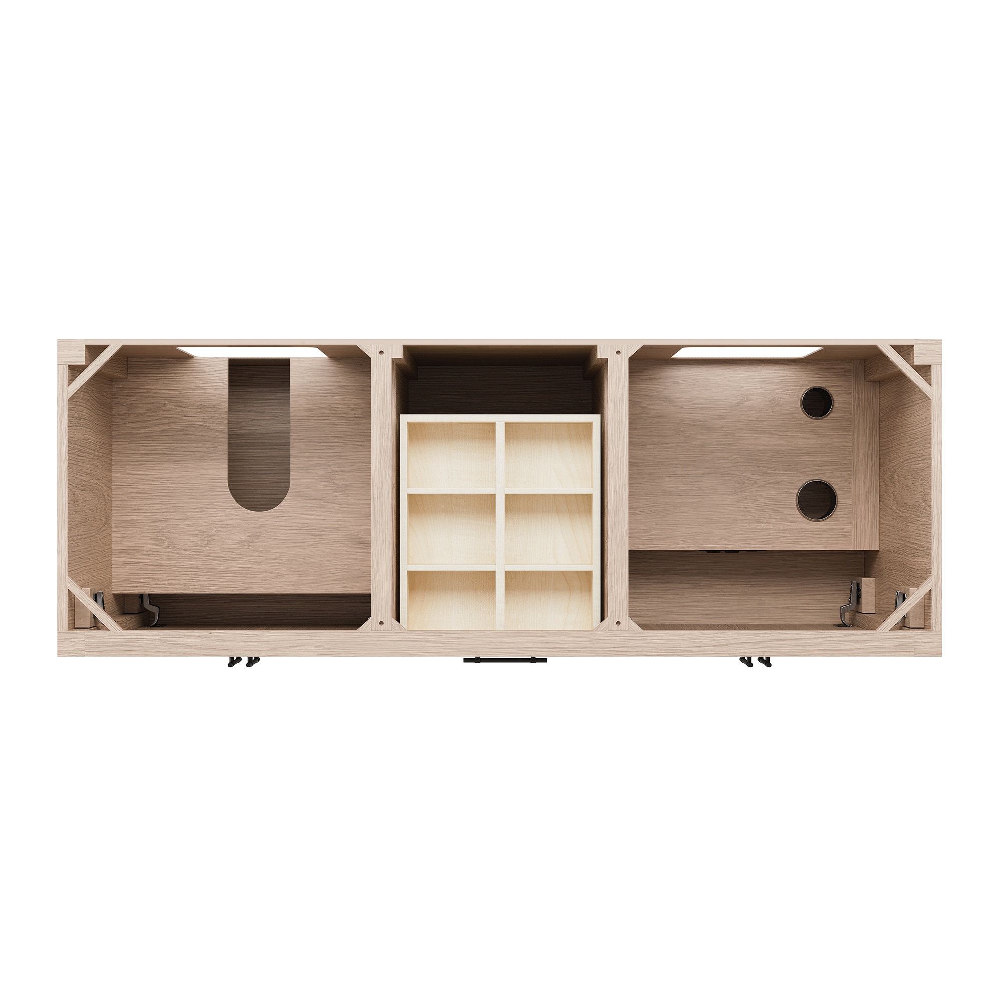 Fresca FCB4260OAK-CWH-U Bath-Vanity-Combo - View #7